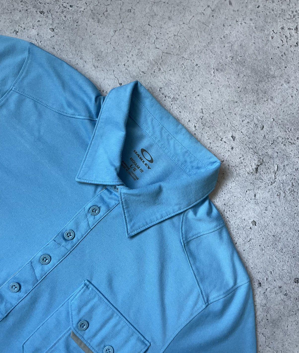 Oakley × Vintage Vintage Oakley polo shirt Size US L / EU 52-54 / 3 - 5 Thumbnail