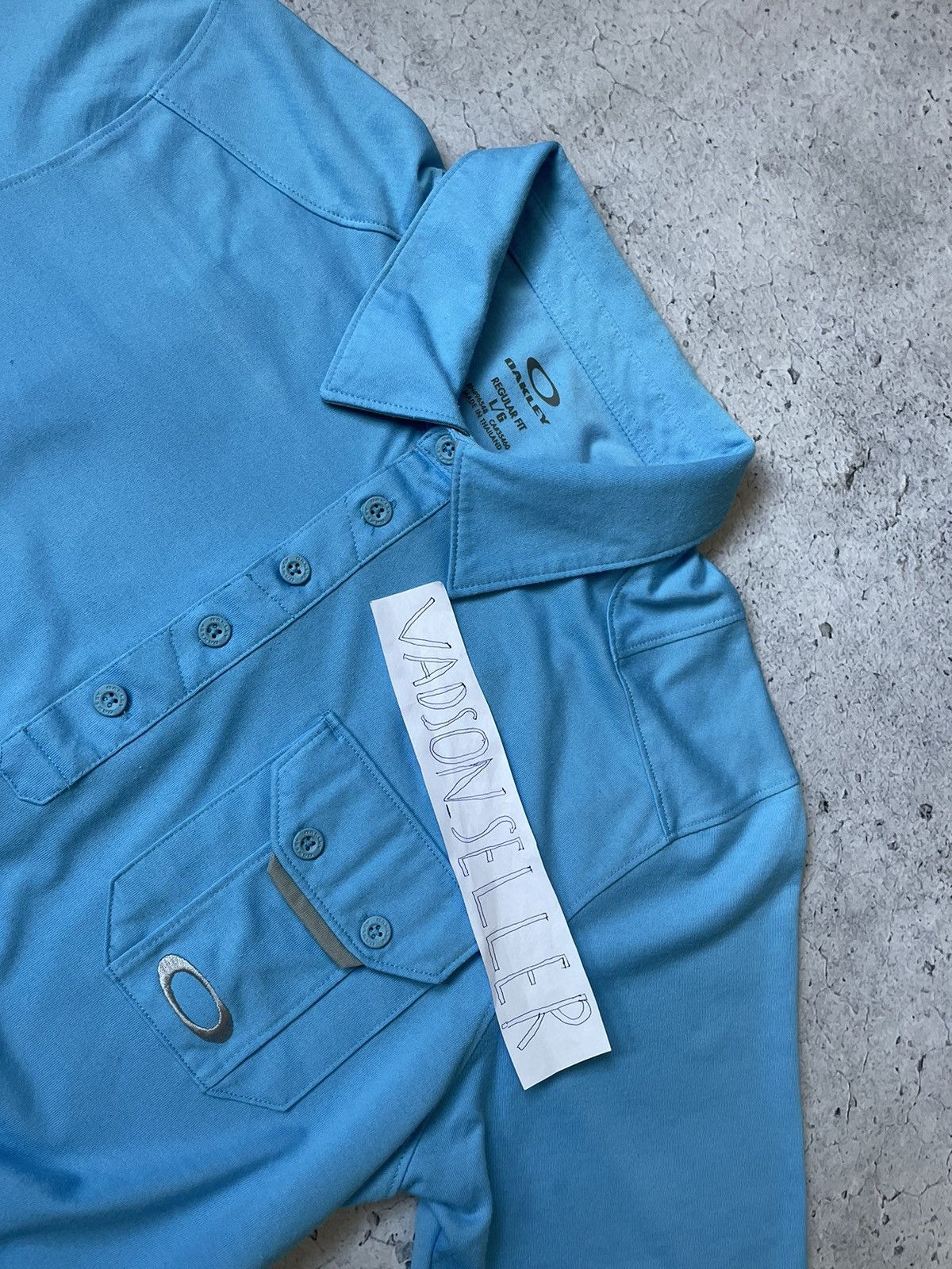 Oakley × Vintage Vintage Oakley polo shirt Size US L / EU 52-54 / 3 - 10 Thumbnail