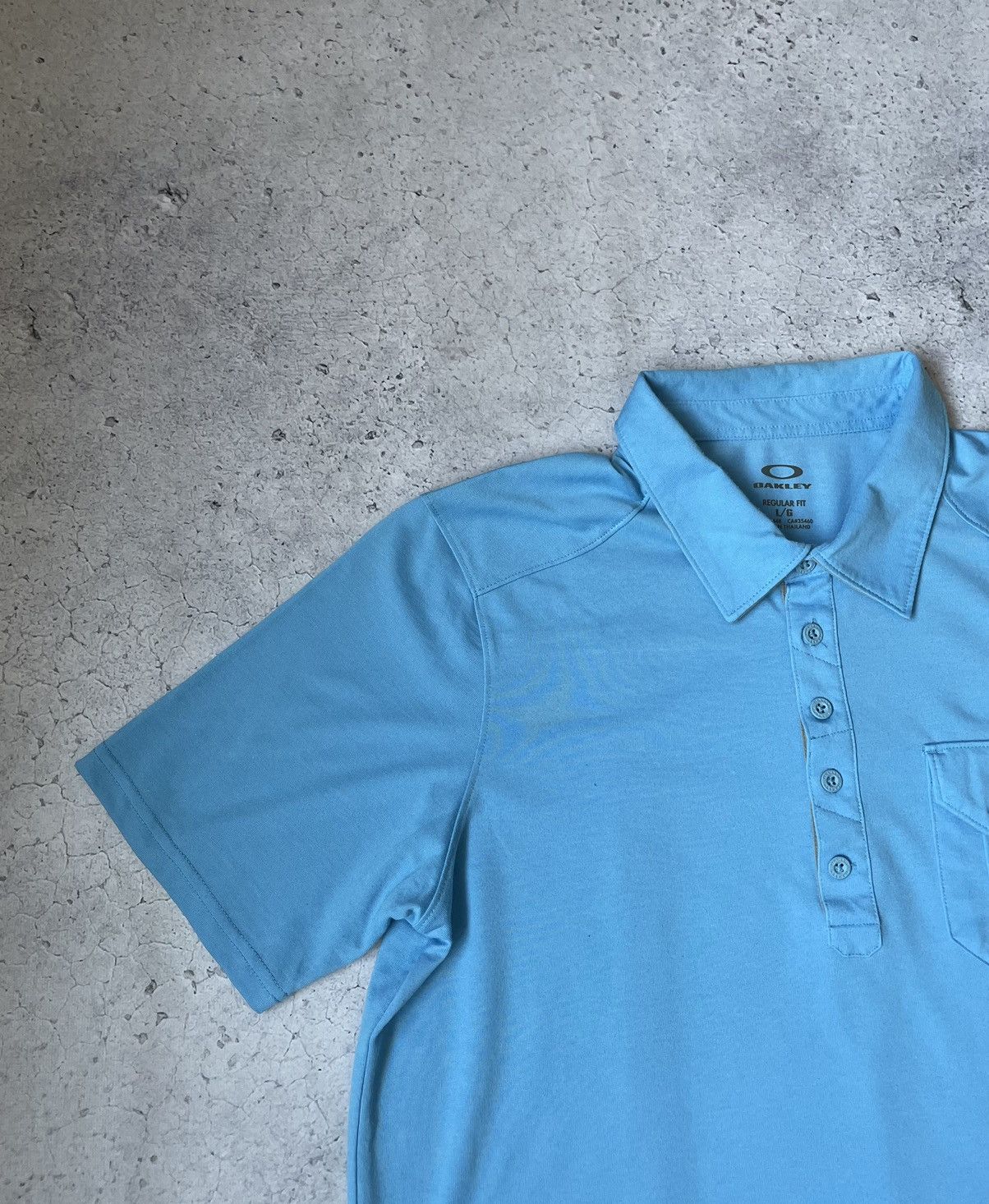 Oakley × Vintage Vintage Oakley polo shirt Size US L / EU 52-54 / 3 - 3 Thumbnail