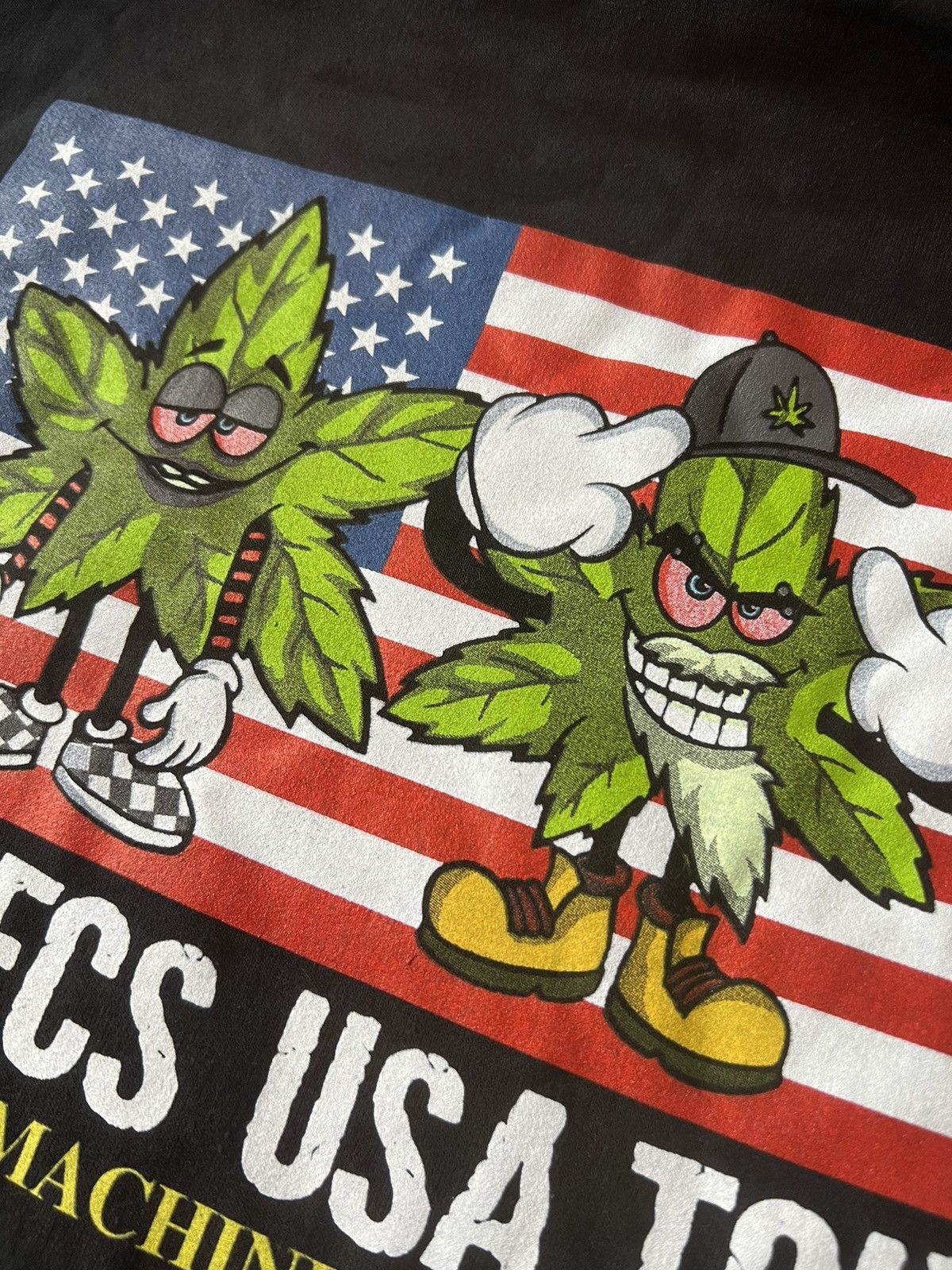 Band Tees 100 Gecs “10,000 Gecs Tour 2: Legalize It” Yoda Hoodie Size US XL / EU 56 / 4 - 5 Thumbnail