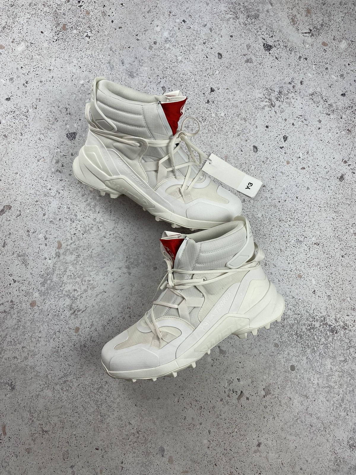 image of Adidas Y-3 Yohji Yamamoto Terrex Swift R3 Gore-Tex Size 11 Shoes in Beige, Men's