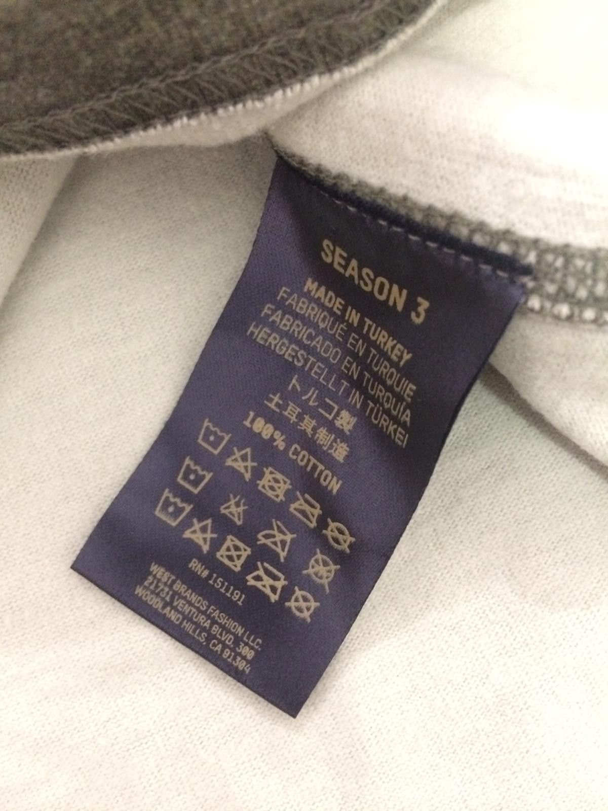 Yeezy Yeezy Season 3 Camo Raglan Oversized Tee Size US S / EU 44-46 / 1 - 7 Thumbnail