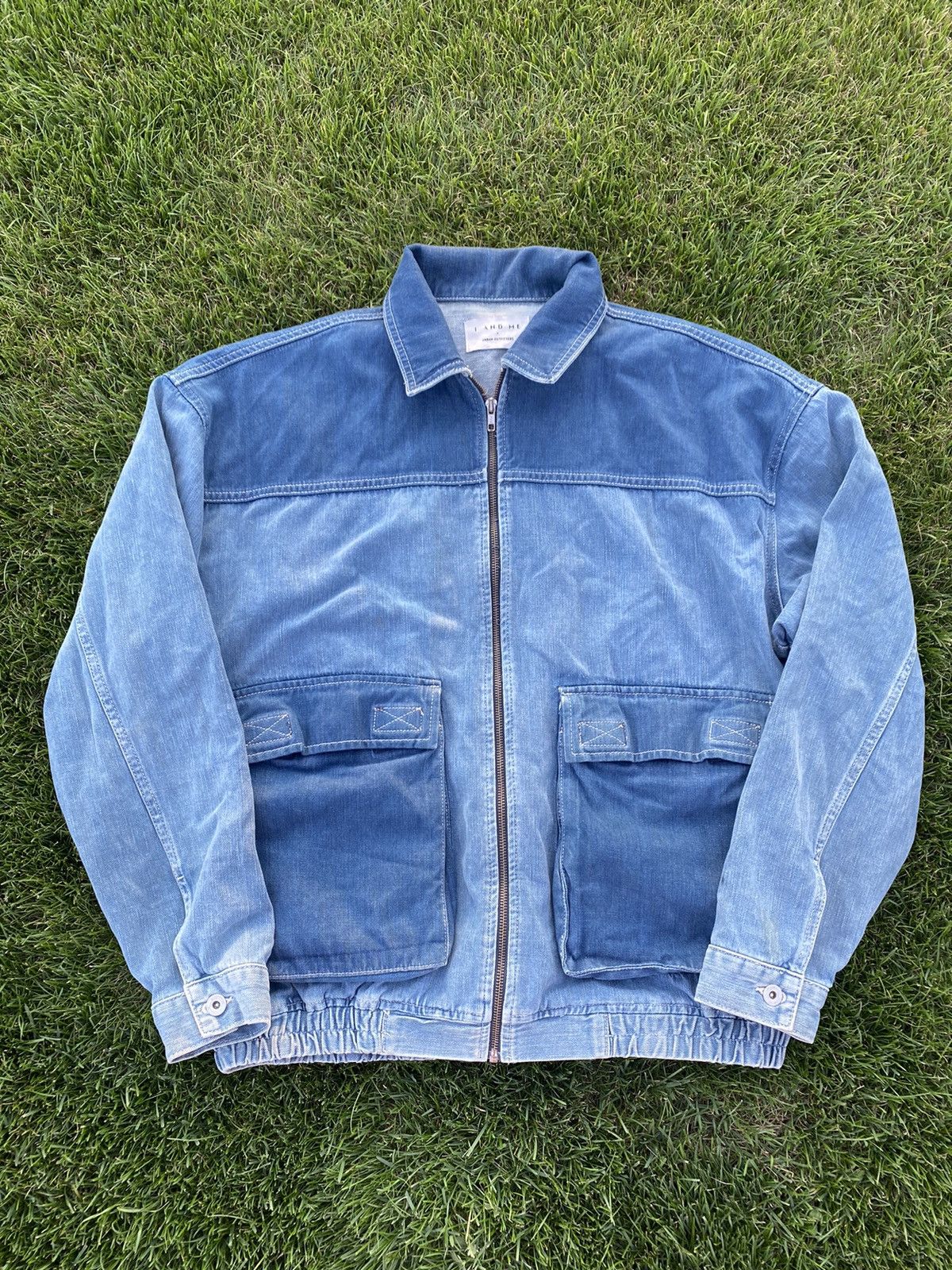 Vintage Vintage I and me patchwork denim jacket Size US M / EU 48-50 / 2 - 1 Thumbnail