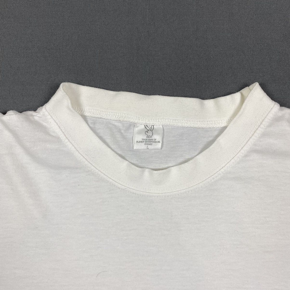 Playboy 1990’s Vintage Playboy Bunny Logo Basic Tee Size US L / EU 52-54 / 3 - 3 Thumbnail
