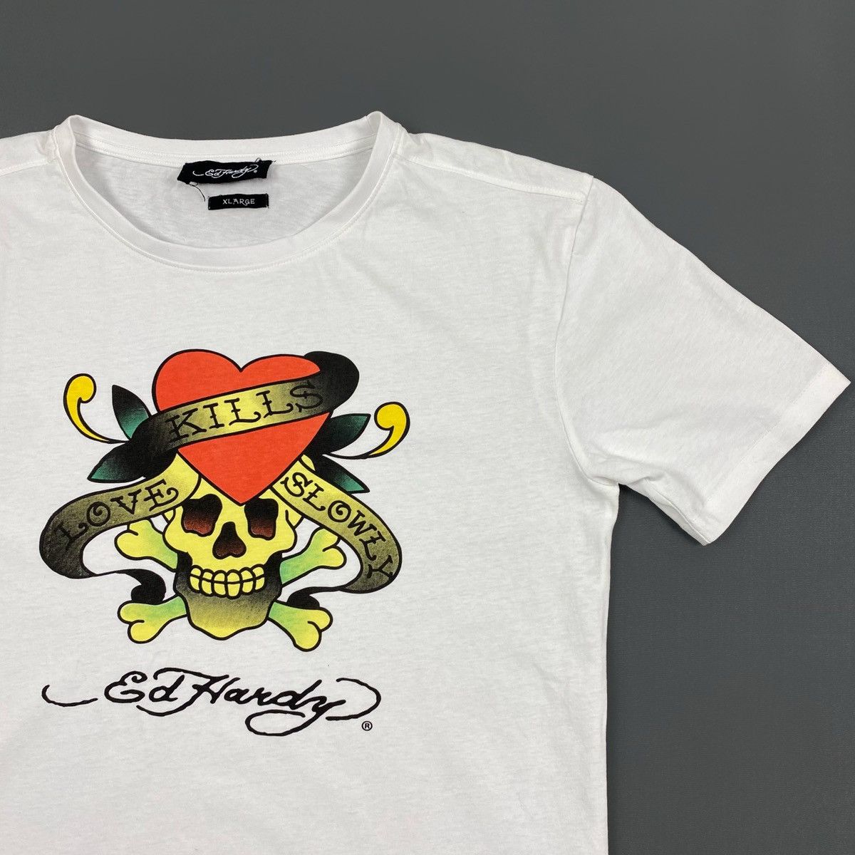 Ed Hardy Ed Hardy by Christian Audigier Tattoo Graphic T-Shirt Size US XL / EU 56 / 4 - 2 Thumbnail
