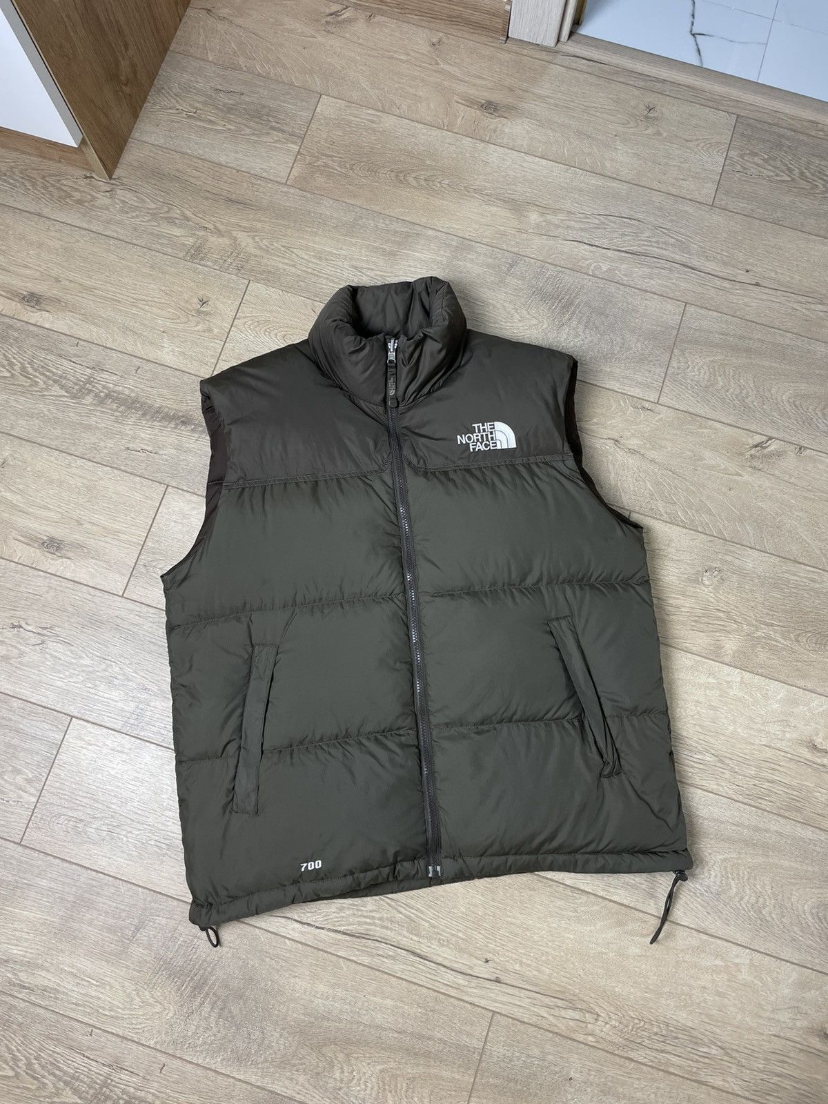 Vintage The North Face Brown 700 Down Puffer Vest Size L Outerwear