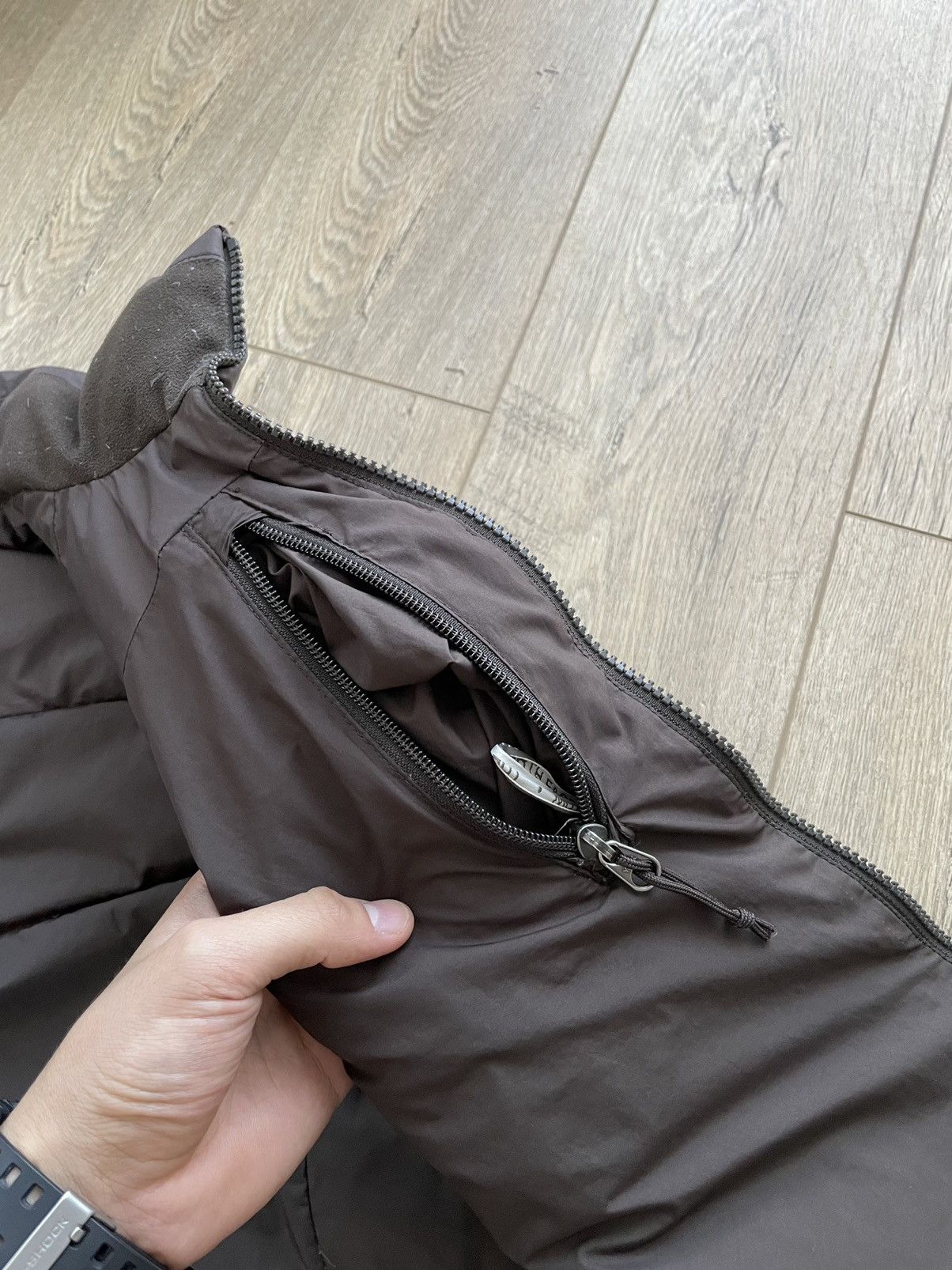The North Face Vintage The North Face 700 Down Brown Puffer Vest Size L Size L / US 10 / IT 46 - 12 Thumbnail