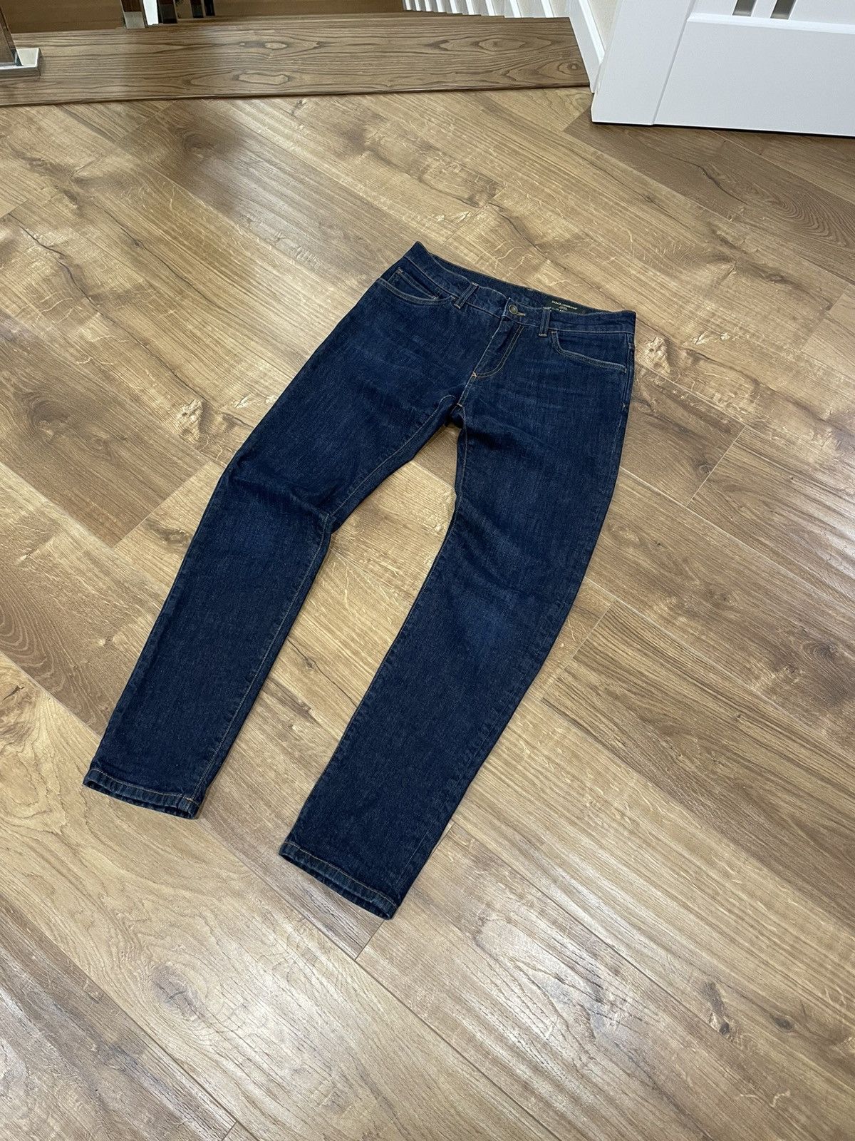 Dolce & Gabbana Luxury Dolce&Gabbana Silver Bee Crown Jeans Size 32 Size US 32 / EU 48 - 3 Thumbnail