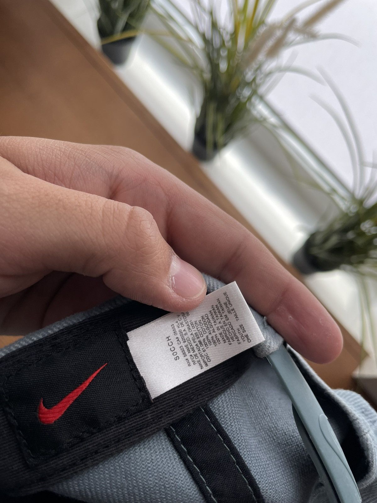 Nike Vintage Nike Y2K Central Big Swoosh Drill Cap Hat One Size Size ONE SIZE - 12 Thumbnail
