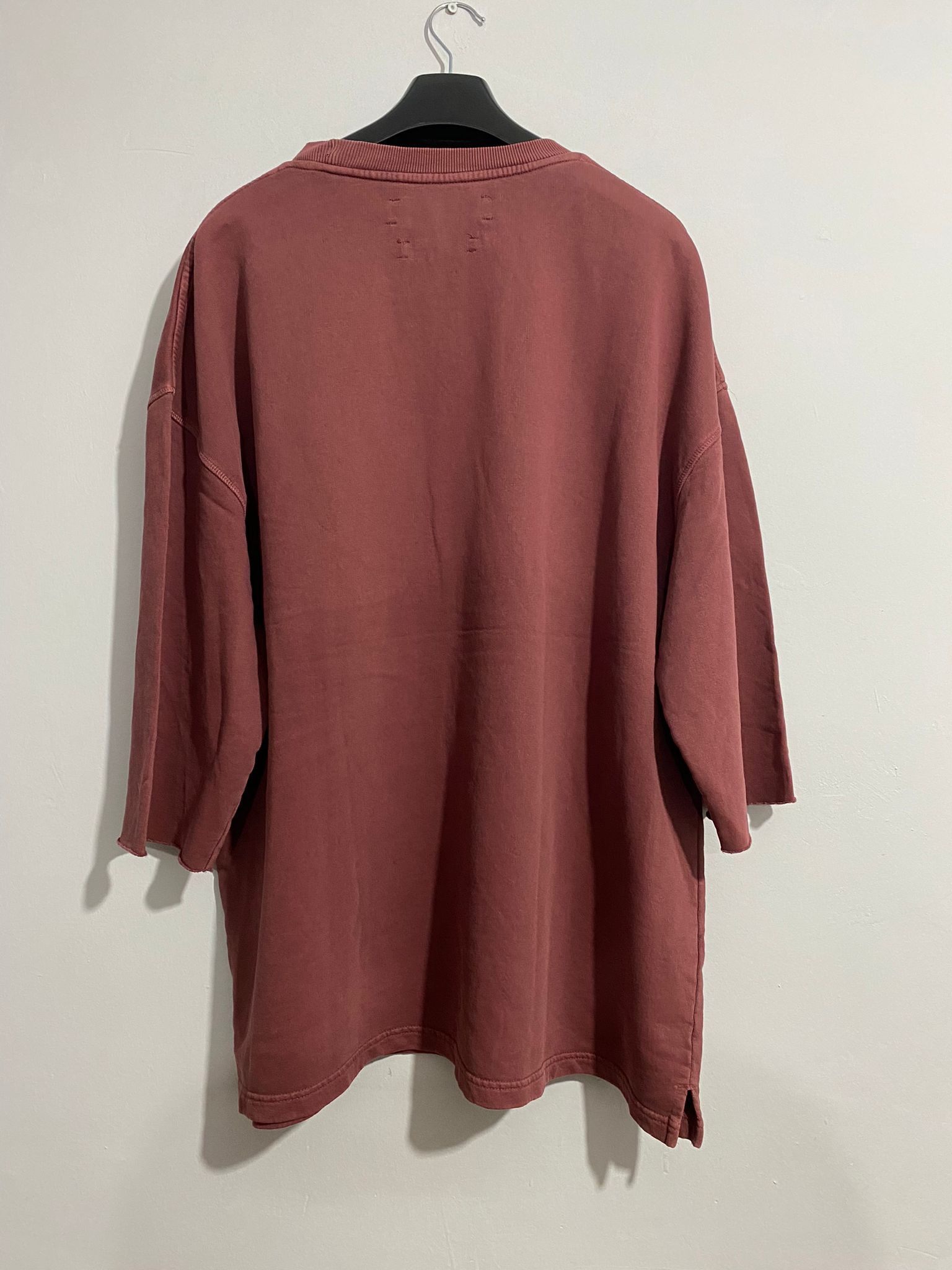 Yeezy Adidas x Yeezy Season 1 Oxblood Red Oversize Sweatshirt Size US L / EU 52-54 / 3 - 6 Thumbnail