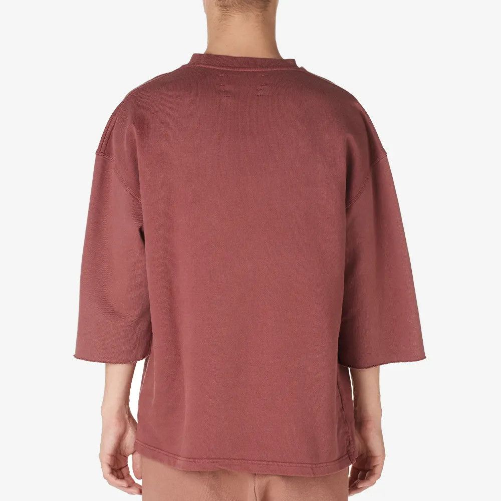Yeezy Adidas x Yeezy Season 1 Oxblood Red Oversize Sweatshirt Size US S / EU 44-46 / 1 - 3 Thumbnail