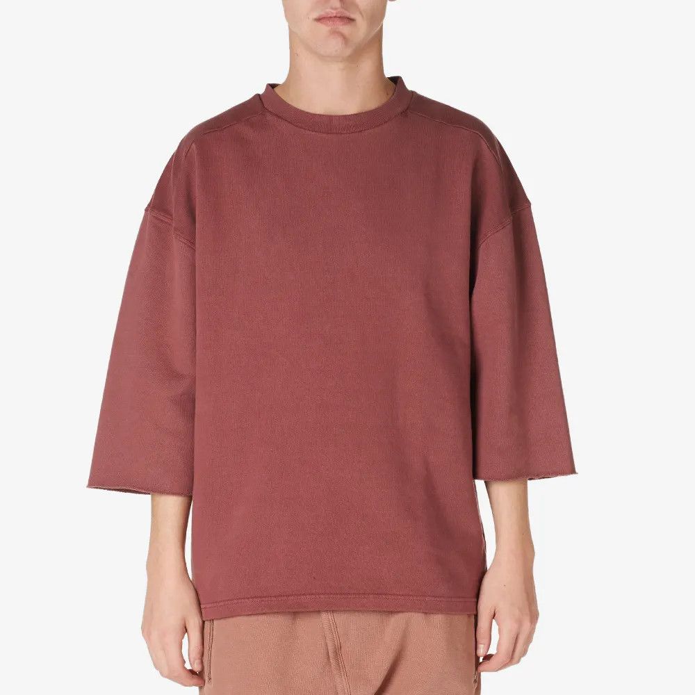 Yeezy Adidas x Yeezy Season 1 Oxblood Red Oversize Sweatshirt Size US S / EU 44-46 / 1 - 2 Thumbnail