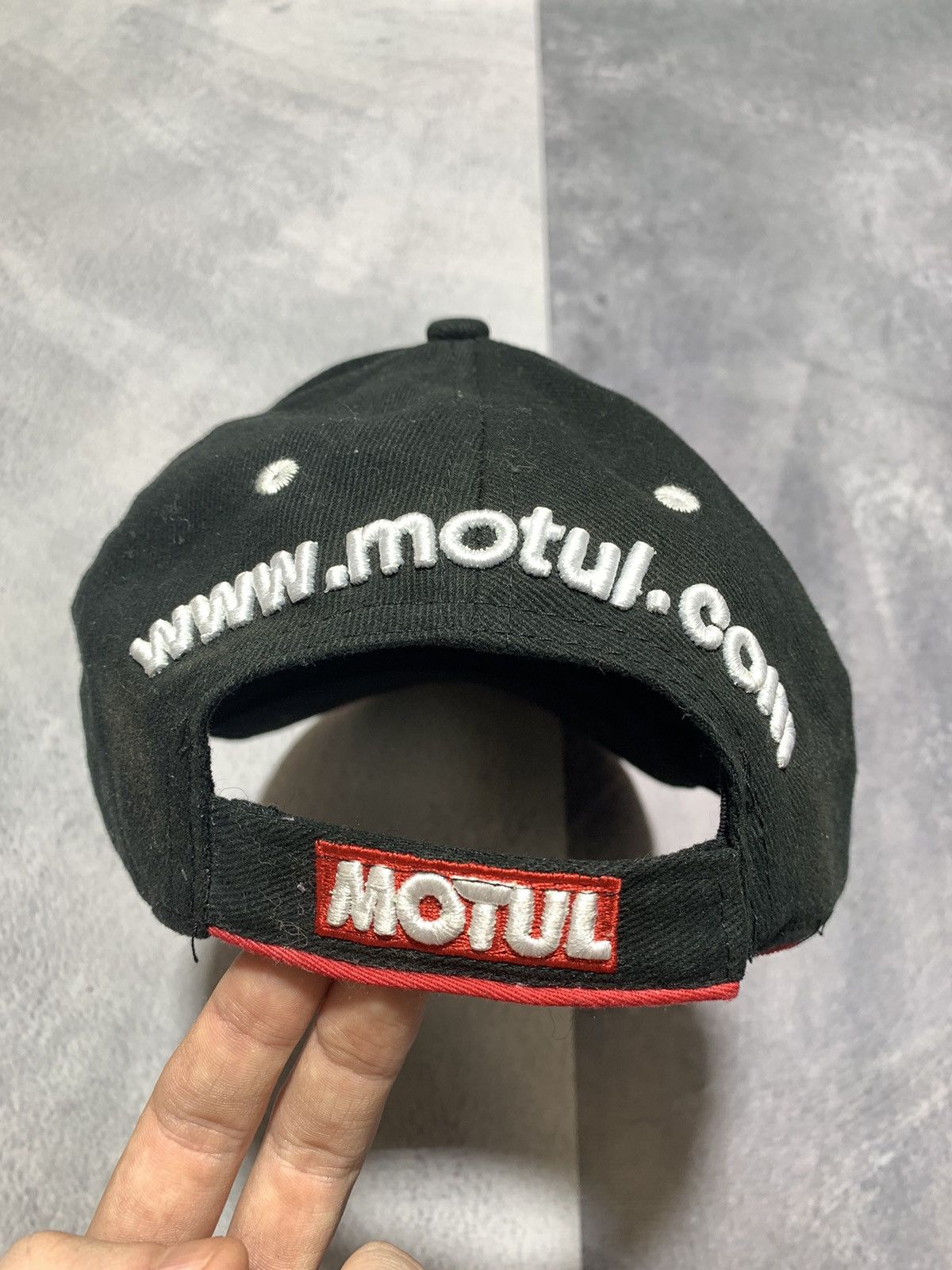 Vintage Vintage Motul motorsport cap big logo streetwear Size ONE SIZE - 4 Thumbnail