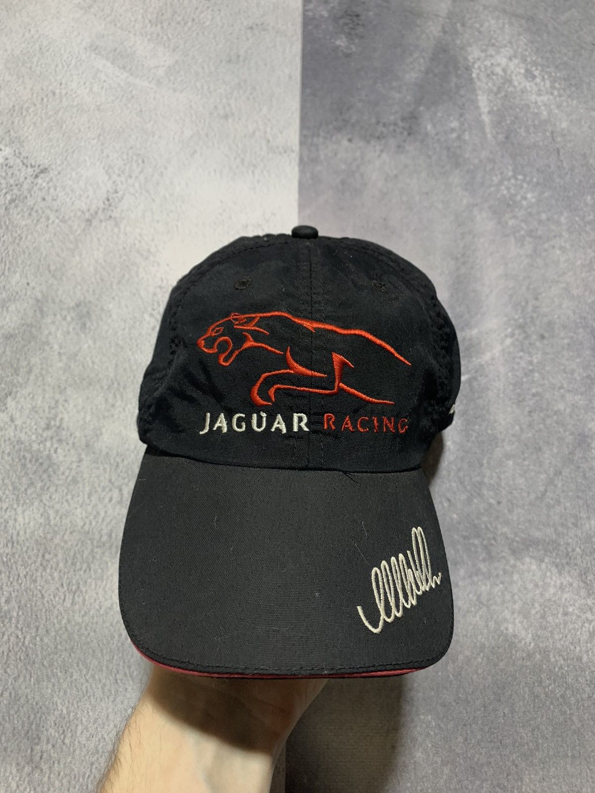 Vintage Vintage Y2K Jaguar Racing cap big logo streetwear Size ONE SIZE - 1 Thumbnail