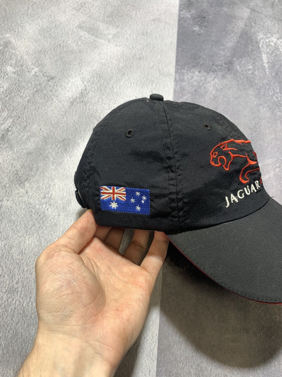 Vintage Vintage Y2K Jaguar Racing cap big logo streetwear Size ONE SIZE - 2 Thumbnail
