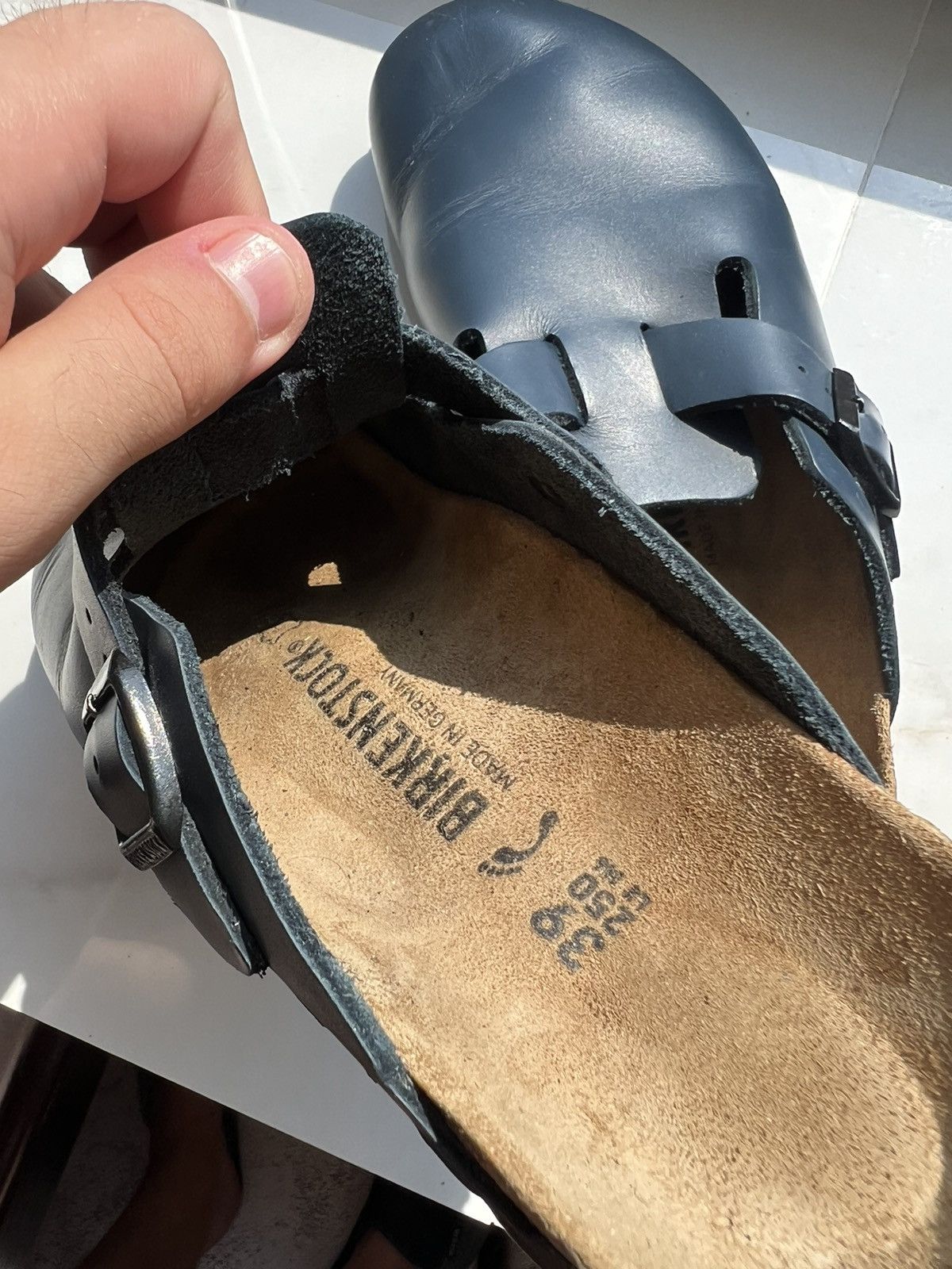 Birkenstock × Vintage Vintage Birkenstock Boston Size US 9 / IT 39 - 6 Thumbnail