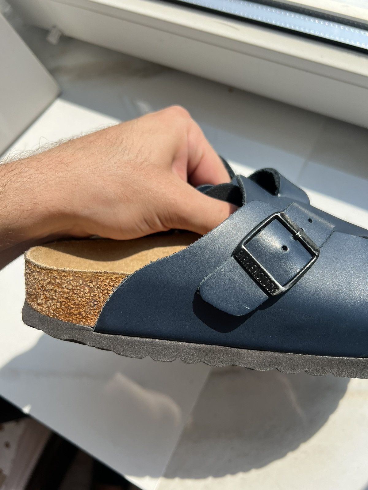 Birkenstock × Vintage Vintage Birkenstock Boston Size US 9 / IT 39 - 10 Thumbnail