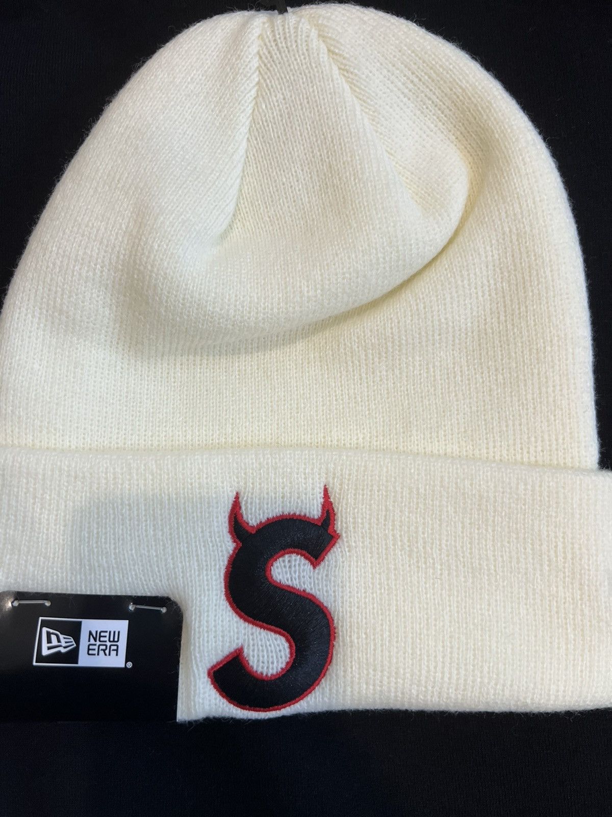 New Era × Supreme Supreme box logo S logo beanie Size ONE SIZE - 4 Thumbnail