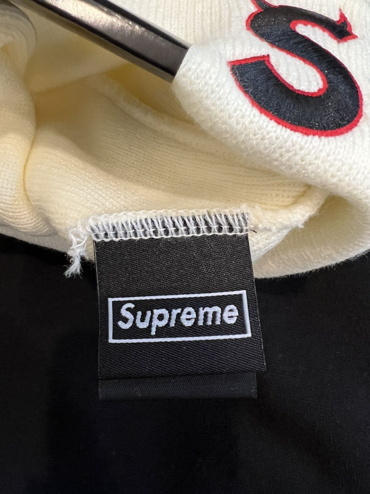New Era × Supreme Supreme box logo S logo beanie Size ONE SIZE - 6 Thumbnail