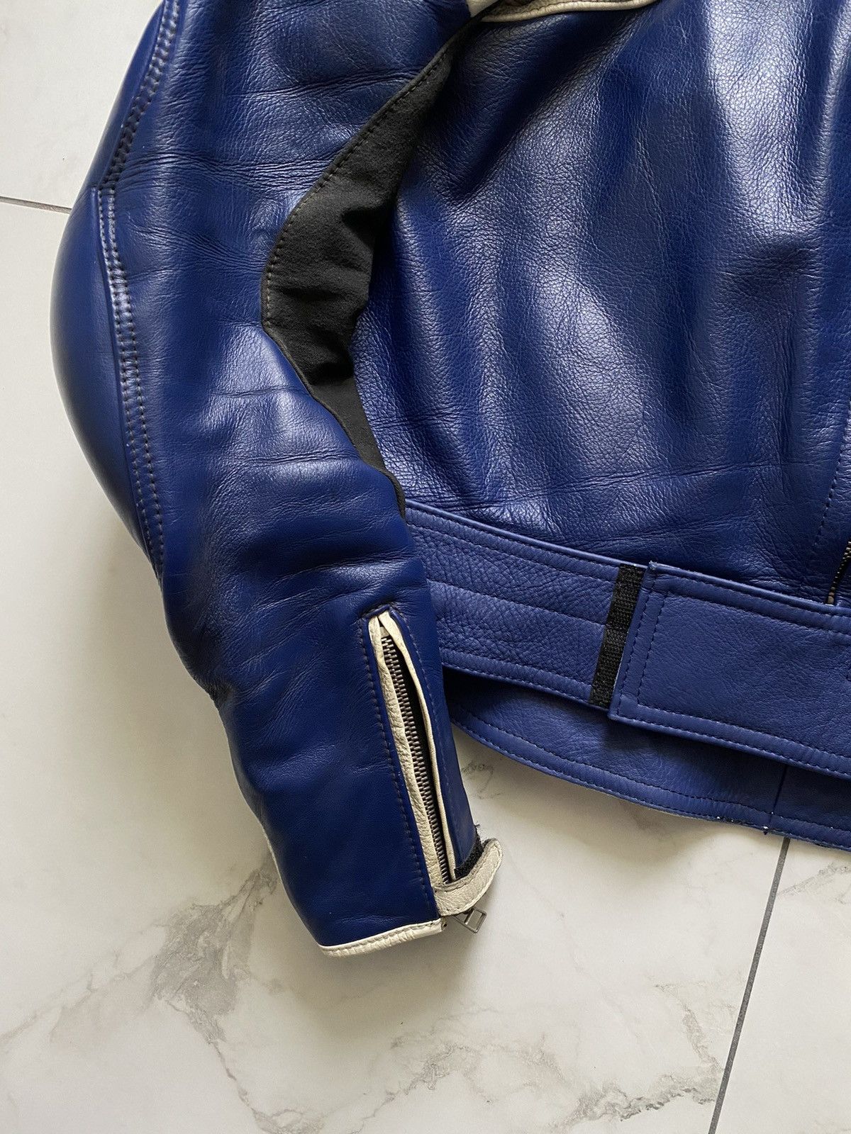 Other Vintage Avant Garde Racing Moto Real Leather Jacket Size US L / EU 52-54 / 3 - 10 Thumbnail