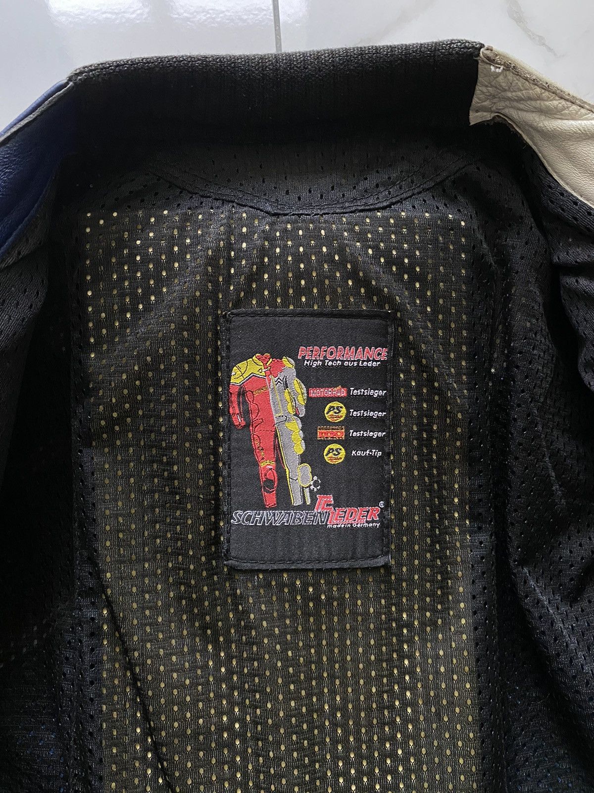Other Vintage Avant Garde Racing Moto Real Leather Jacket Size US L / EU 52-54 / 3 - 13 Thumbnail