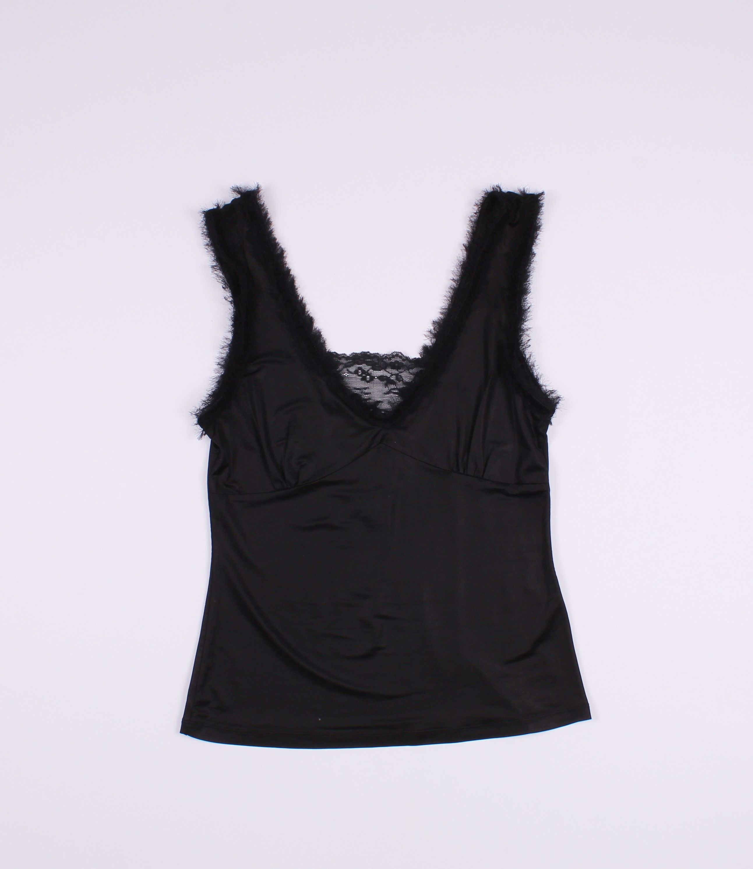 Vintage Vintage Y2K Black Sexy Cami Top Size XS / US 0-2 / IT 36-38 - 3 Thumbnail