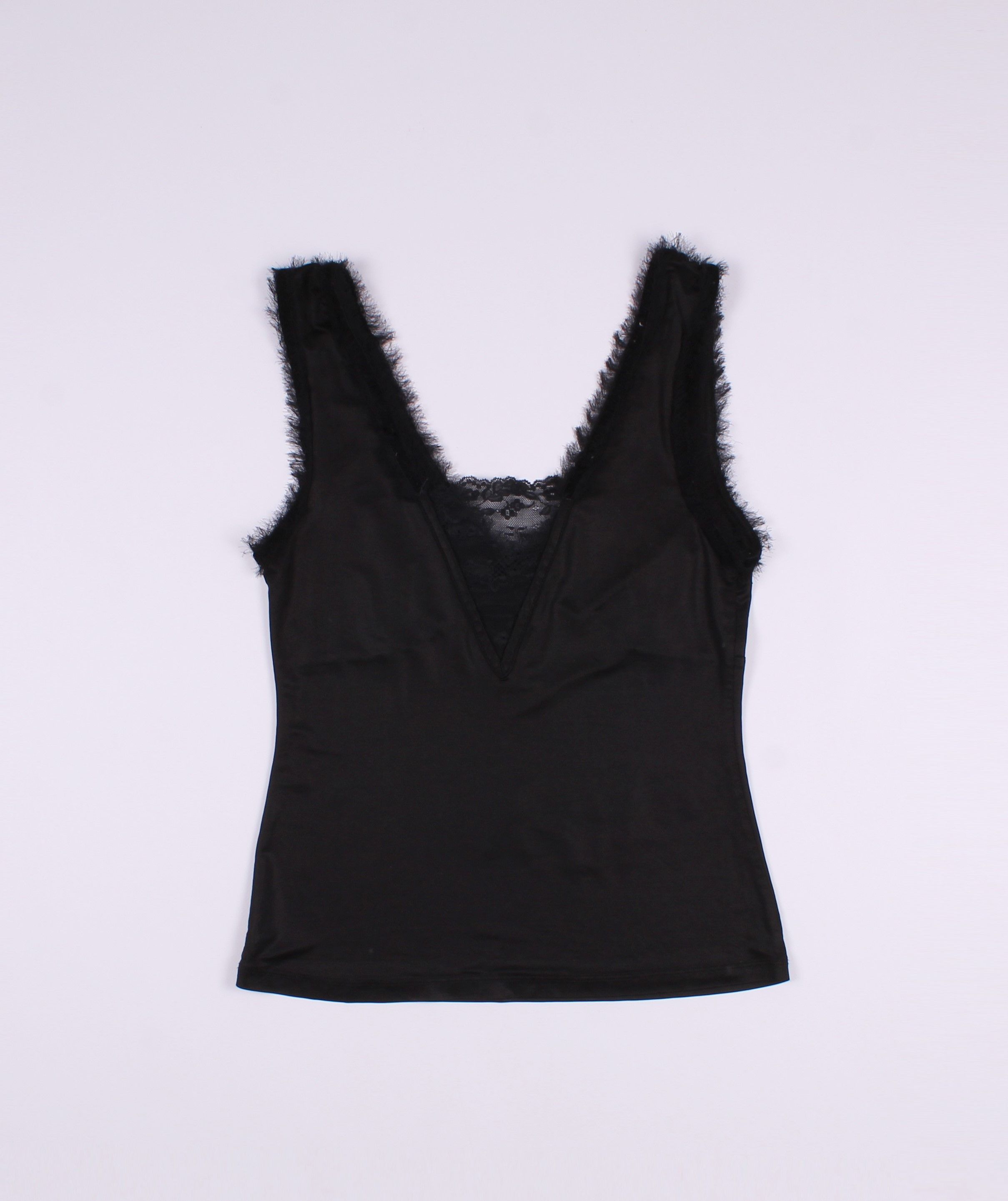 Vintage Vintage Y2K Black Sexy Cami Top Size XS / US 0-2 / IT 36-38 - 9 Thumbnail