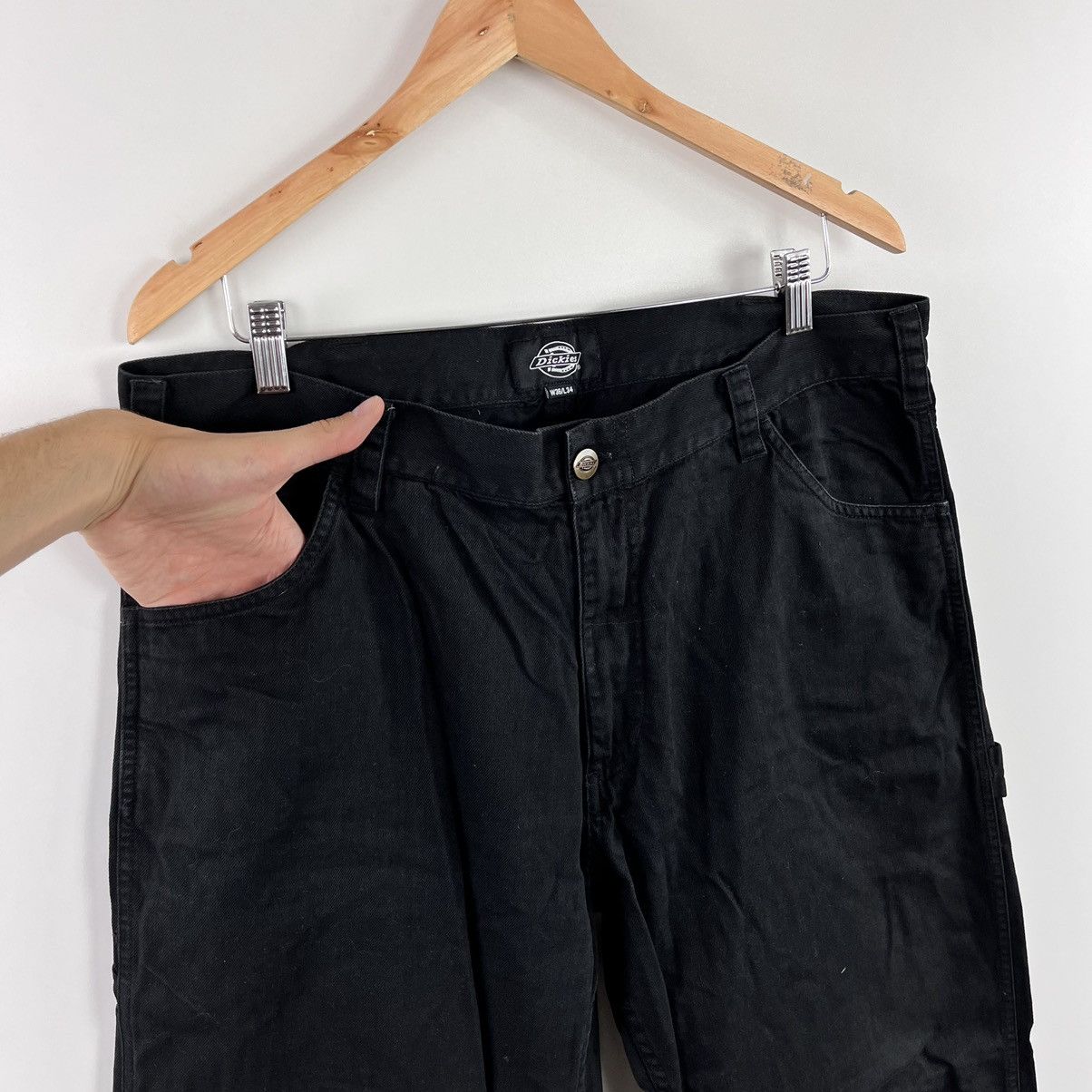 Dickies Dickies Jeans Tapered Pants Black Size 36/34 Size US 36 / EU 52 - 4 Thumbnail