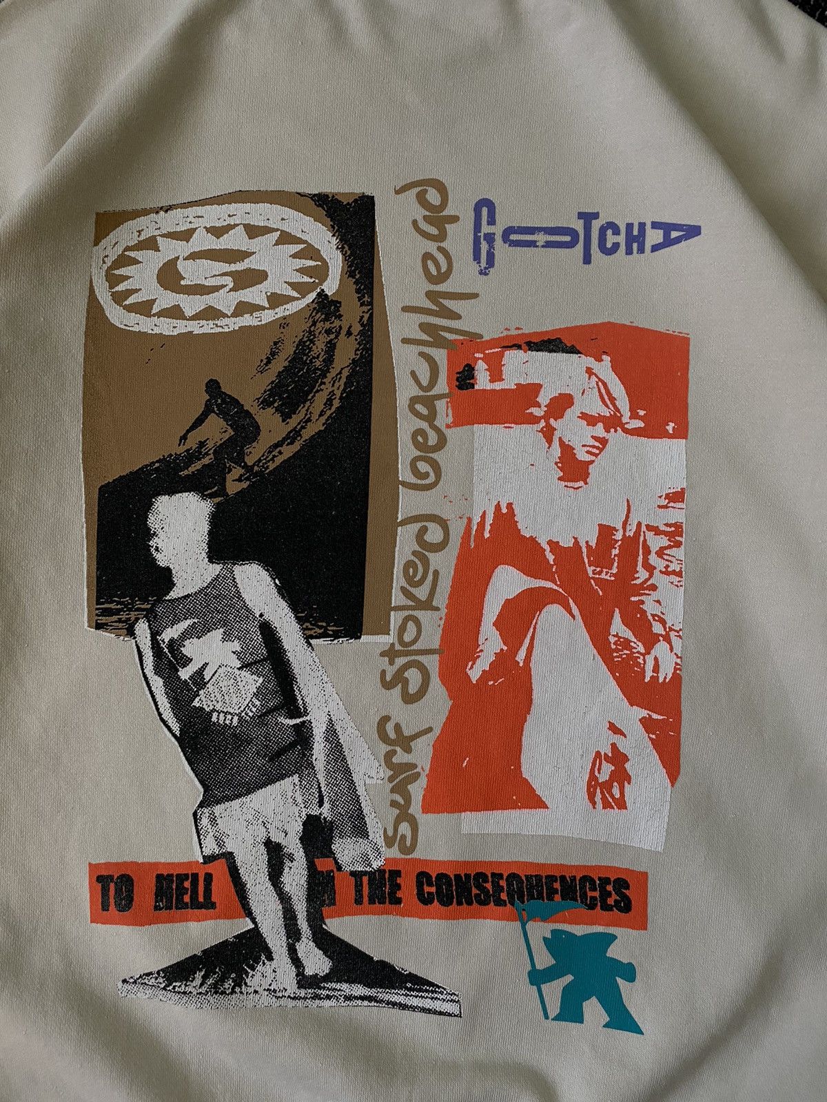 Gotcha Rare!! Vintage Gotcha Sweatshirt Surfing Back Hit Size US S / EU 44-46 / 1 - 4 Thumbnail