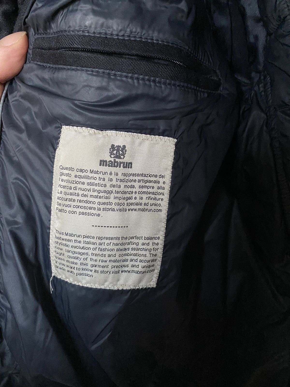 Other Mabrun Ing. Loro Piana Storm System Wool Puffer Jacket Size US M / EU 48-50 / 2 - 15 Thumbnail
