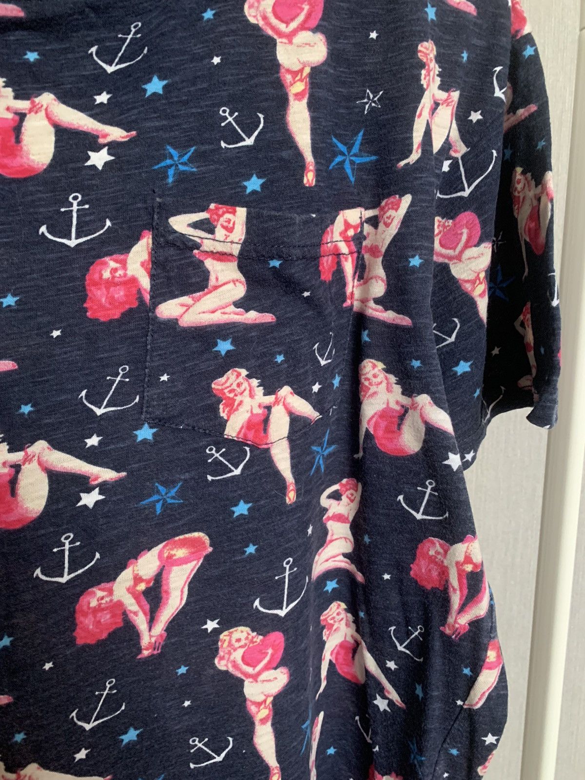 Bellfield Belfield Pin-up Sexy T-Shirt Size US L / EU 52-54 / 3 - 4 Thumbnail