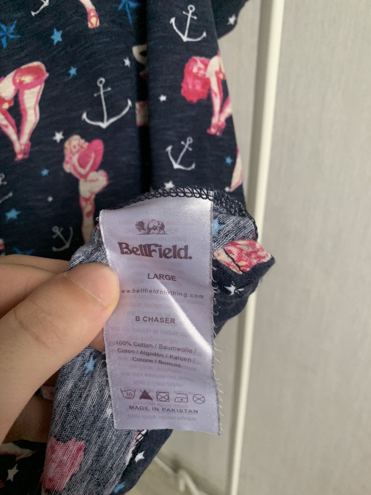 Bellfield Belfield Pin-up Sexy T-Shirt Size US L / EU 52-54 / 3 - 5 Thumbnail