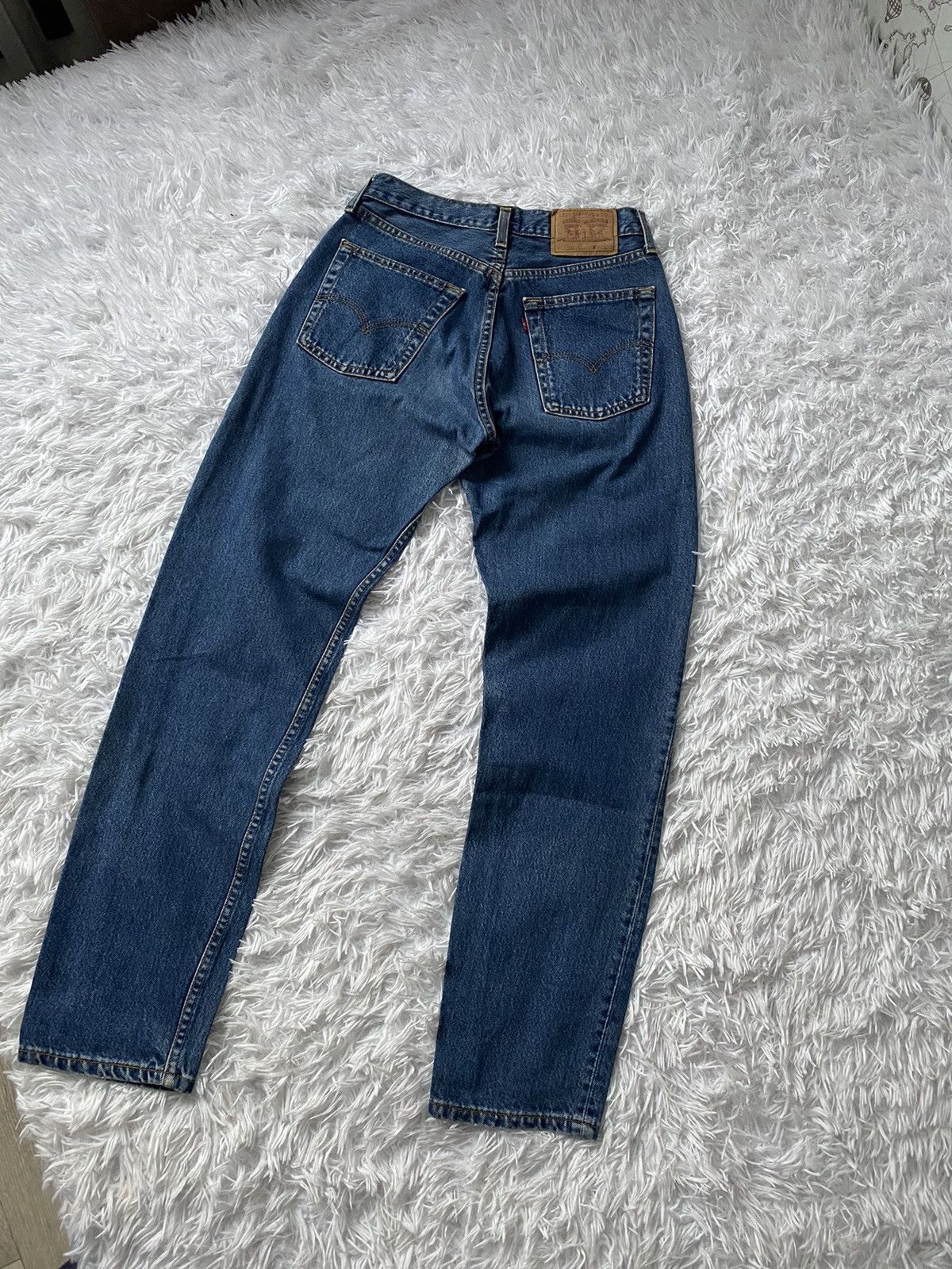 Levi's Vintage Levi's 536 Made in UK Pants Blue Denim Size US 30 / EU 46 - 1 Thumbnail