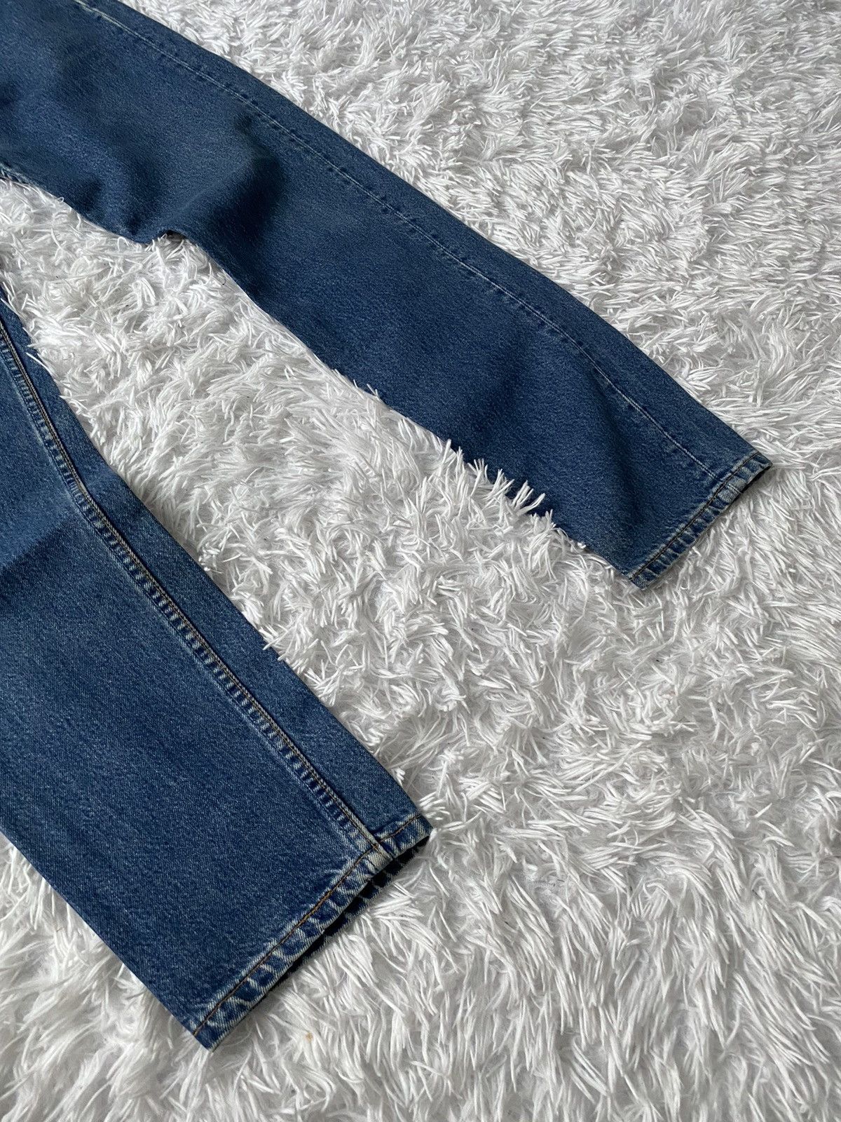 Levi's Vintage Levi's 536 Made in UK Pants Blue Denim Size US 30 / EU 46 - 6 Thumbnail
