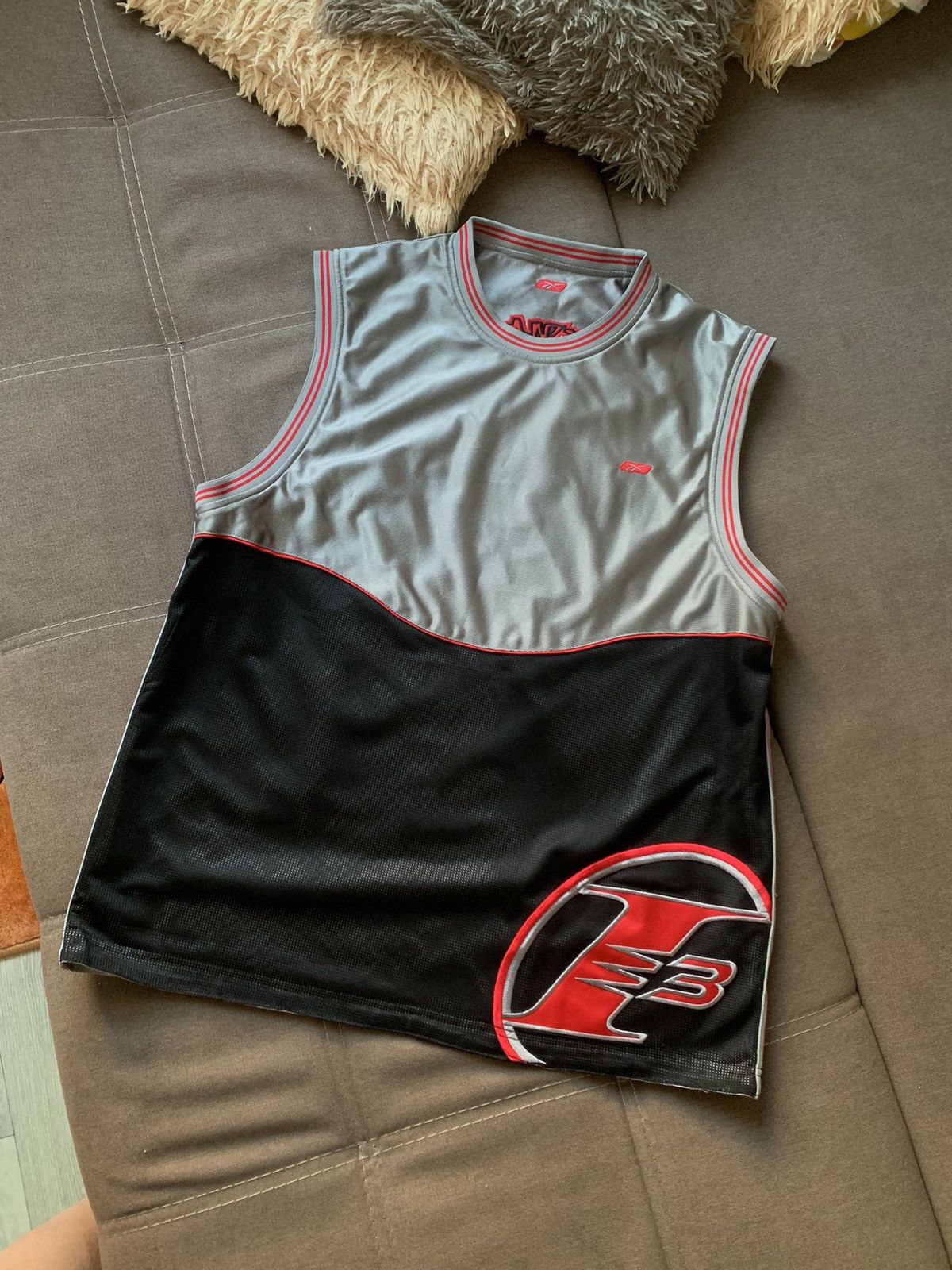 Reebok Reversible Shirt 2in1 Reebok Tank Tee Allen Iverson I3 Size US L / EU 52-54 / 3 - 4 Thumbnail