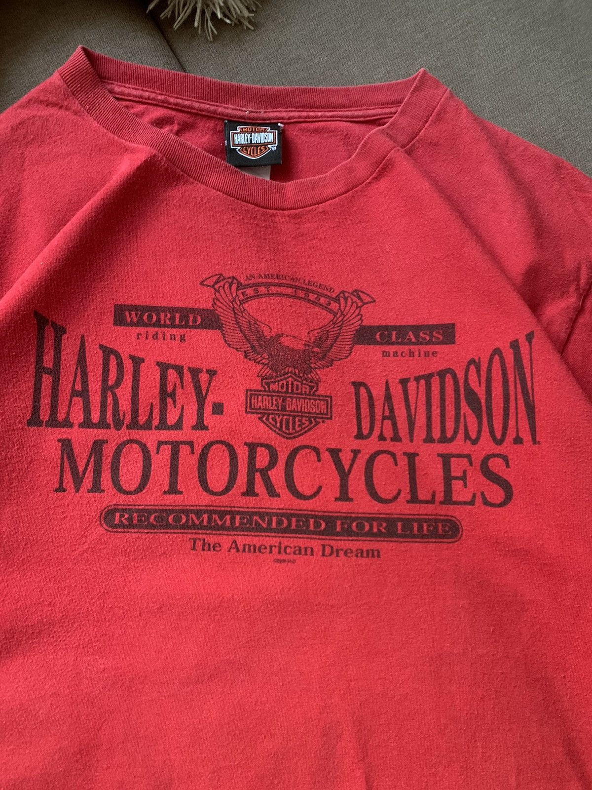 Harley Davidson Vintage 2000s Harley Davidson Orlando Florida Graphic Tee Size US XL / EU 56 / 4 - 4 Thumbnail