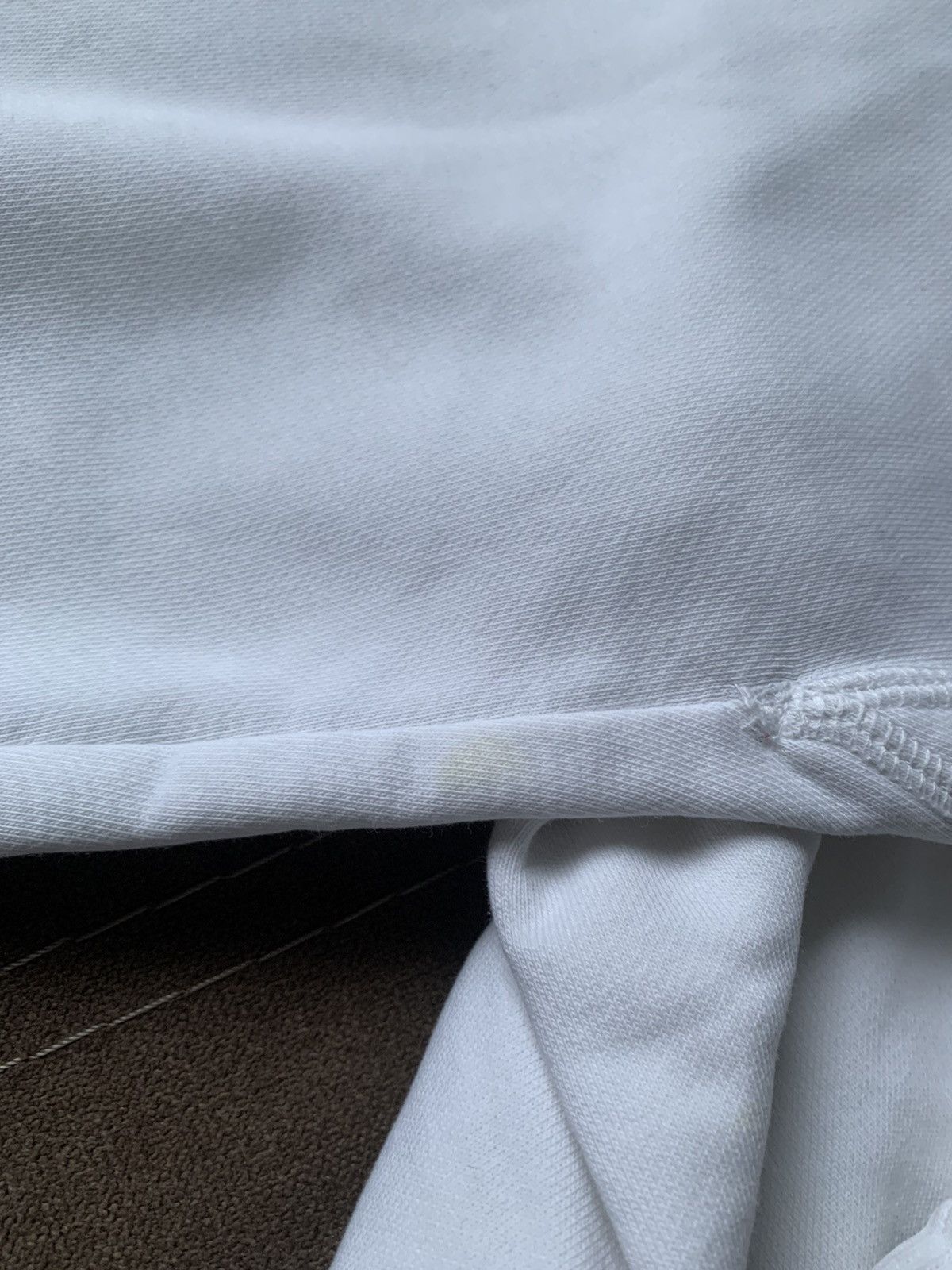 Nike Vintage Nike Y2K Distressed White Hoodie Size M Size US M / EU 48-50 / 2 - 8 Thumbnail