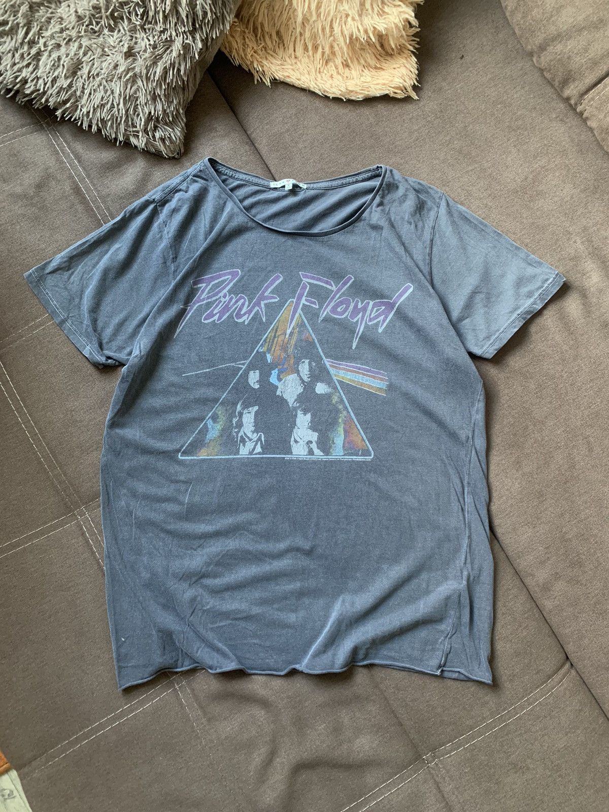 Band Tees Pink Floyd 2013 Made In USA The Dark Side Of The Moon tee Size US M / EU 48-50 / 2 - 1 Thumbnail