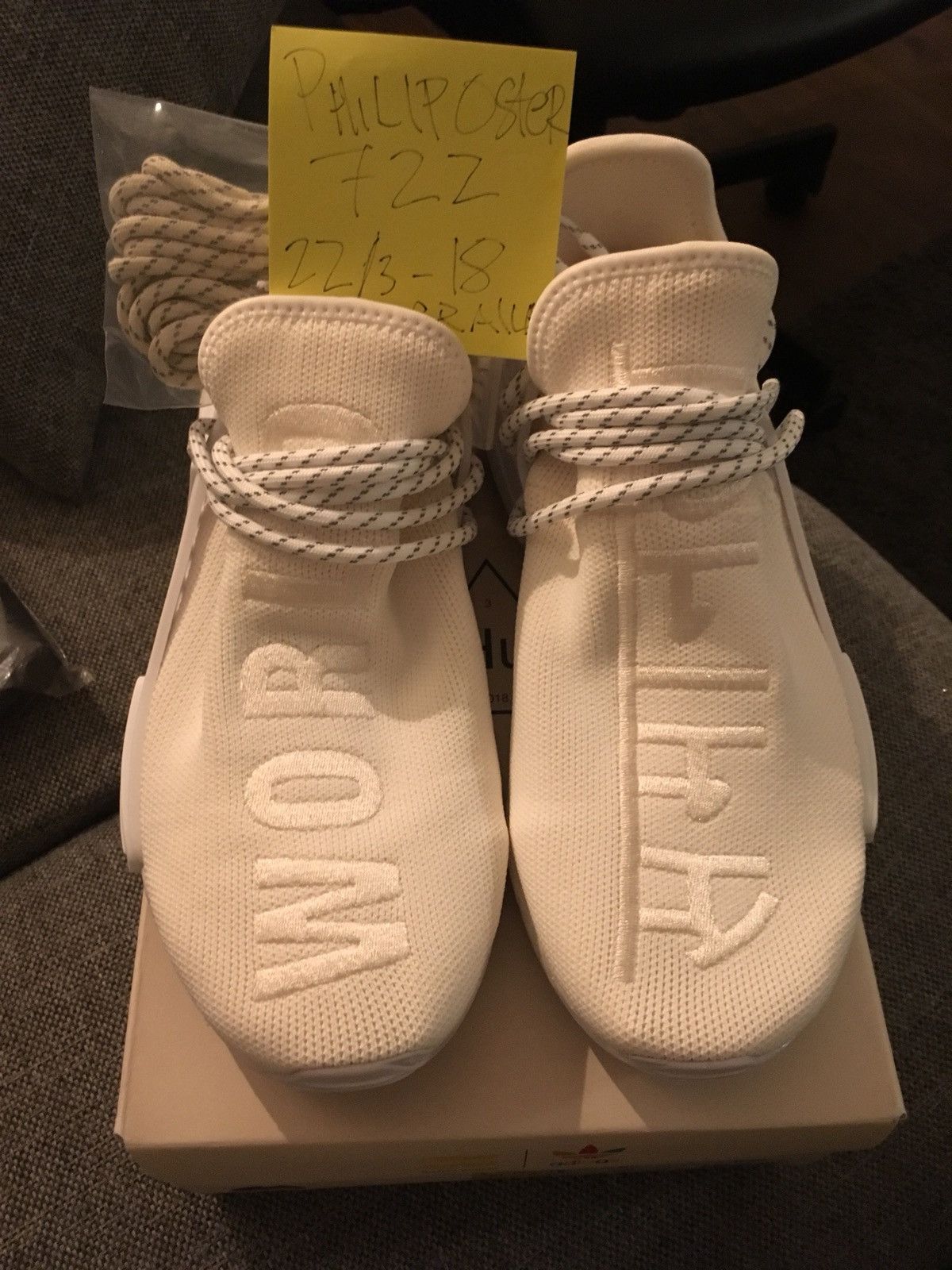 Nmd human race blank canvas on sale