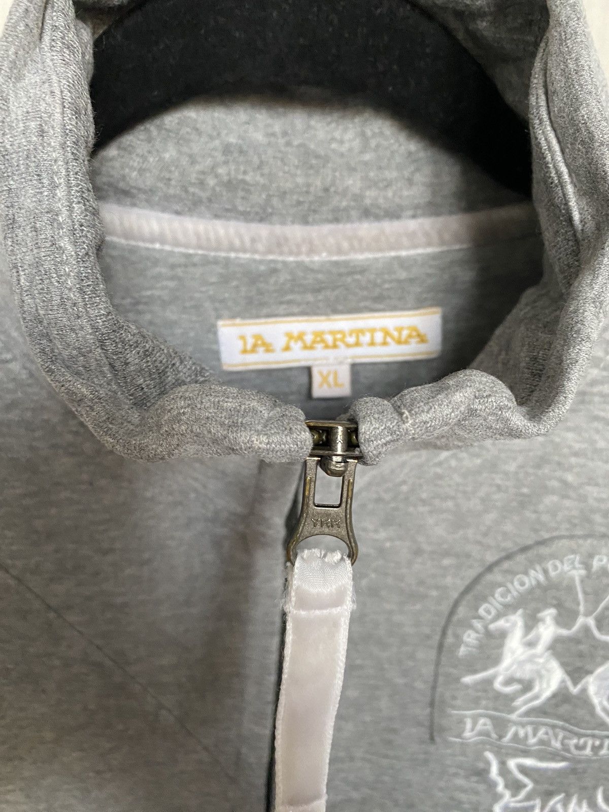 La Martina La Martina Hoodie Full Zip Jacket Size XL / US 12-14 / IT 48-50 - 6 Thumbnail