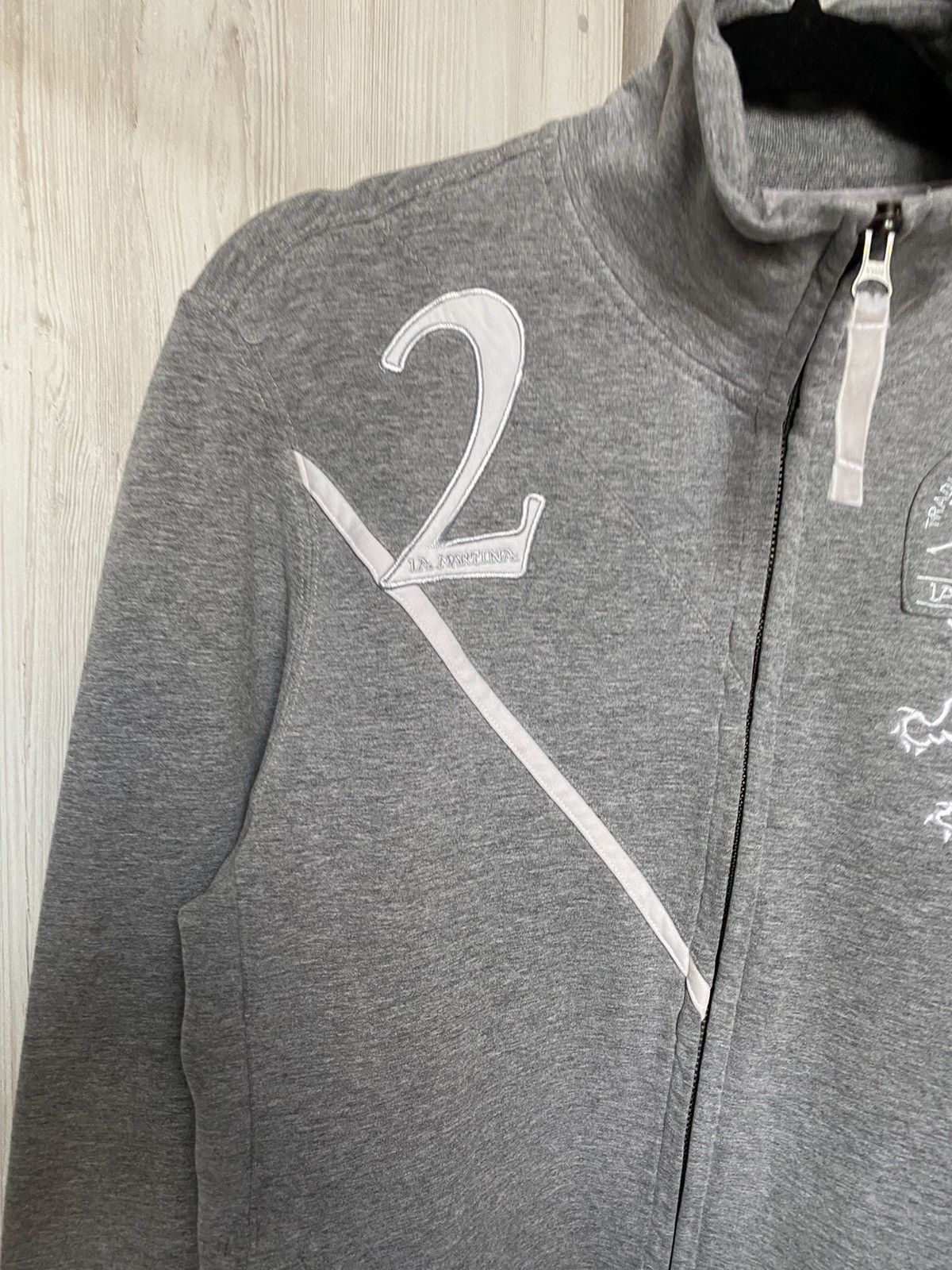La Martina La Martina Hoodie Full Zip Jacket Size XL / US 12-14 / IT 48-50 - 3 Thumbnail