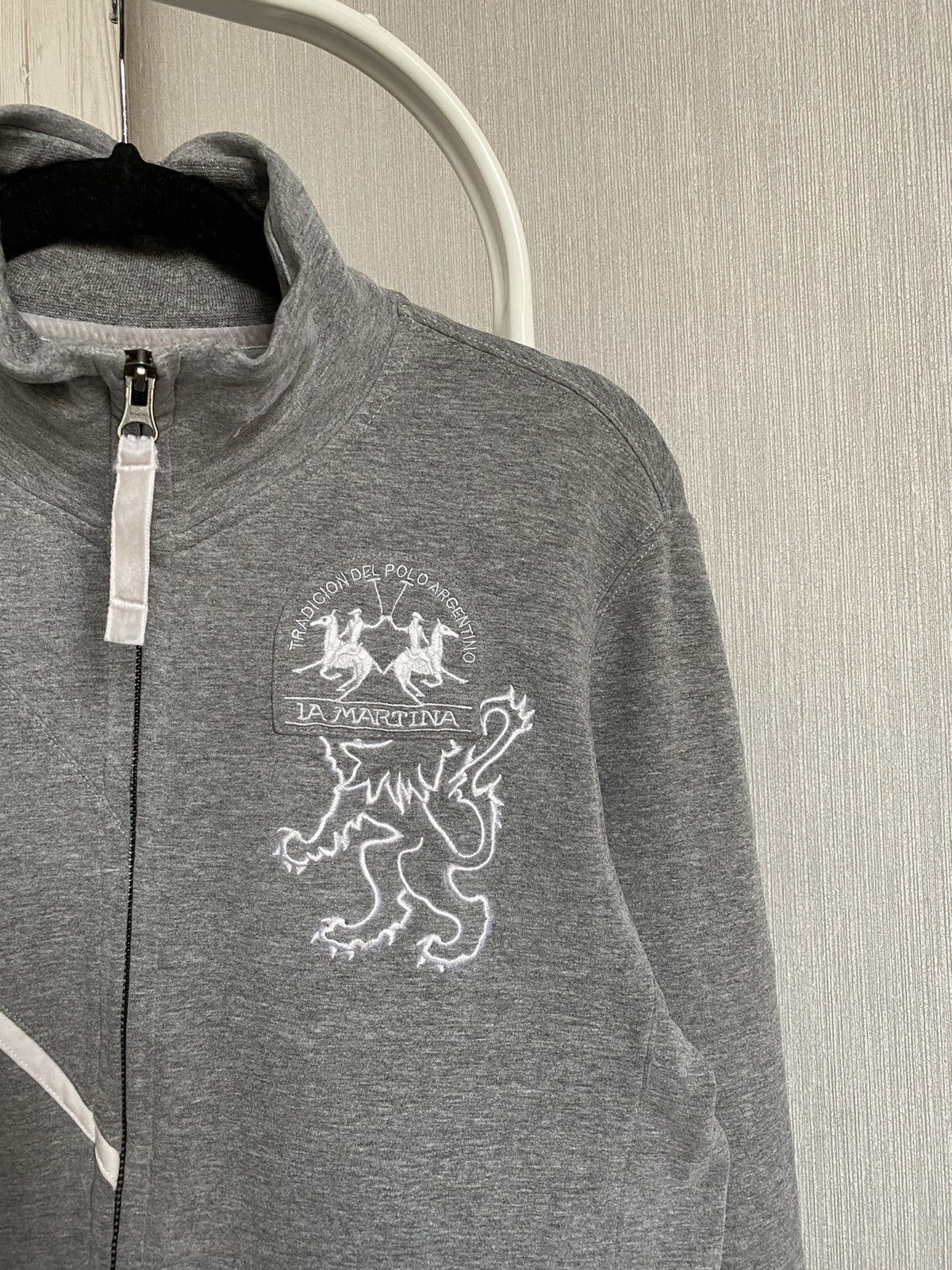 La Martina La Martina Hoodie Full Zip Jacket Size XL / US 12-14 / IT 48-50 - 4 Thumbnail