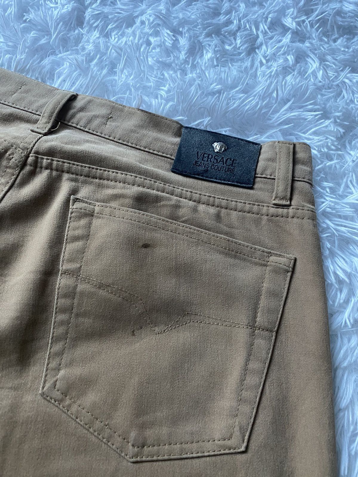 Versace Jeans Couture Versace Jeans Couture Vintage Light Brown Pants Size US 34 / EU 50 - 7 Thumbnail