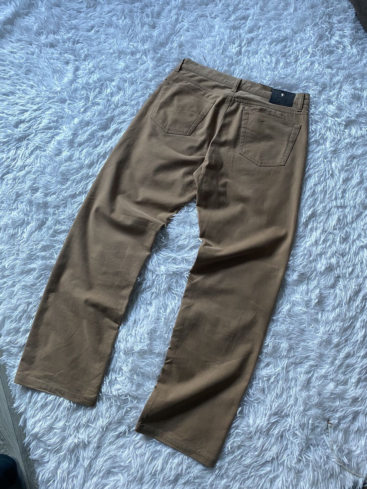 Versace Jeans Couture Versace Jeans Couture Vintage Light Brown Pants Size US 34 / EU 50 - 4 Thumbnail
