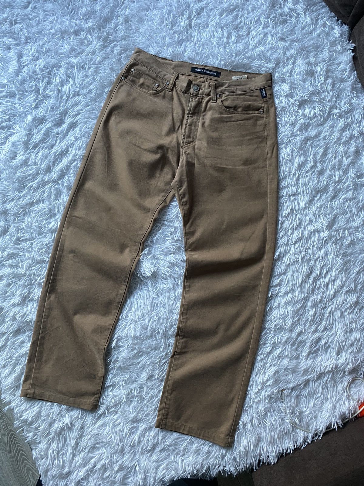 Versace Jeans Couture Versace Jeans Couture Vintage Light Brown Pants Size US 34 / EU 50 - 3 Thumbnail