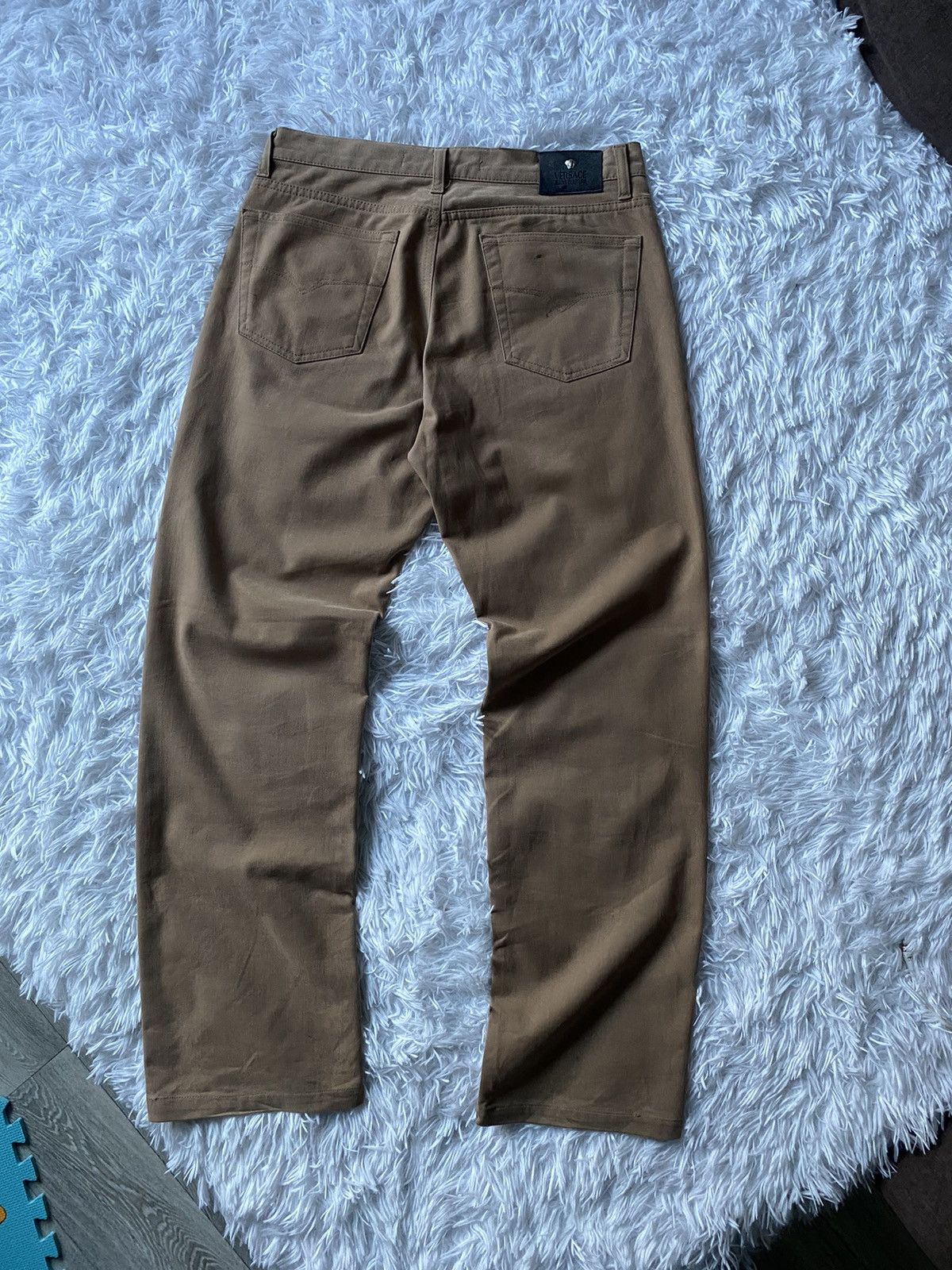 Versace Jeans Couture Versace Jeans Couture Vintage Light Brown Pants Size US 34 / EU 50 - 2 Thumbnail