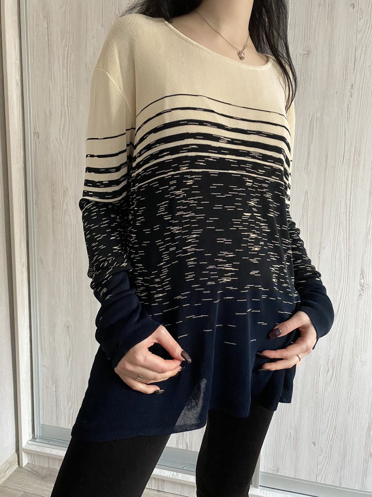 Yves Saint Laurent Vintage Woman Yves Saint Laurent Variation Sweater Size XL / US 12-14 / IT 48-50 - 1 Thumbnail