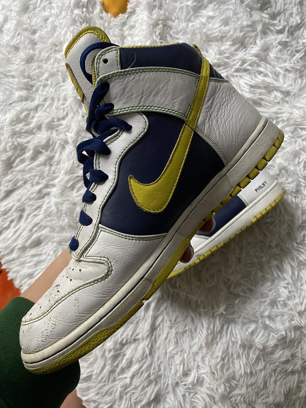 Nike Nike Dunk ID 2011 Custom High Shoes Size US 10 / EU 43 - 4 Thumbnail