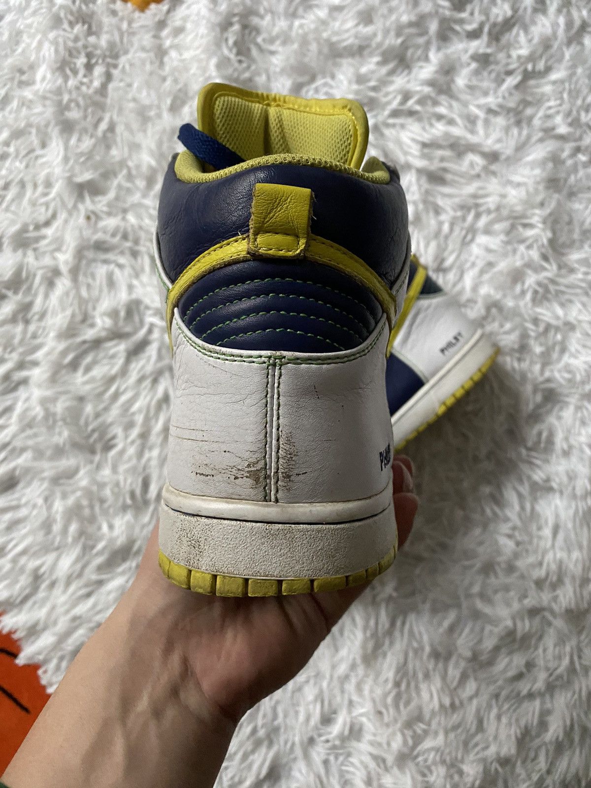 Nike Nike Dunk ID 2011 Custom High Shoes Size US 10 / EU 43 - 5 Thumbnail