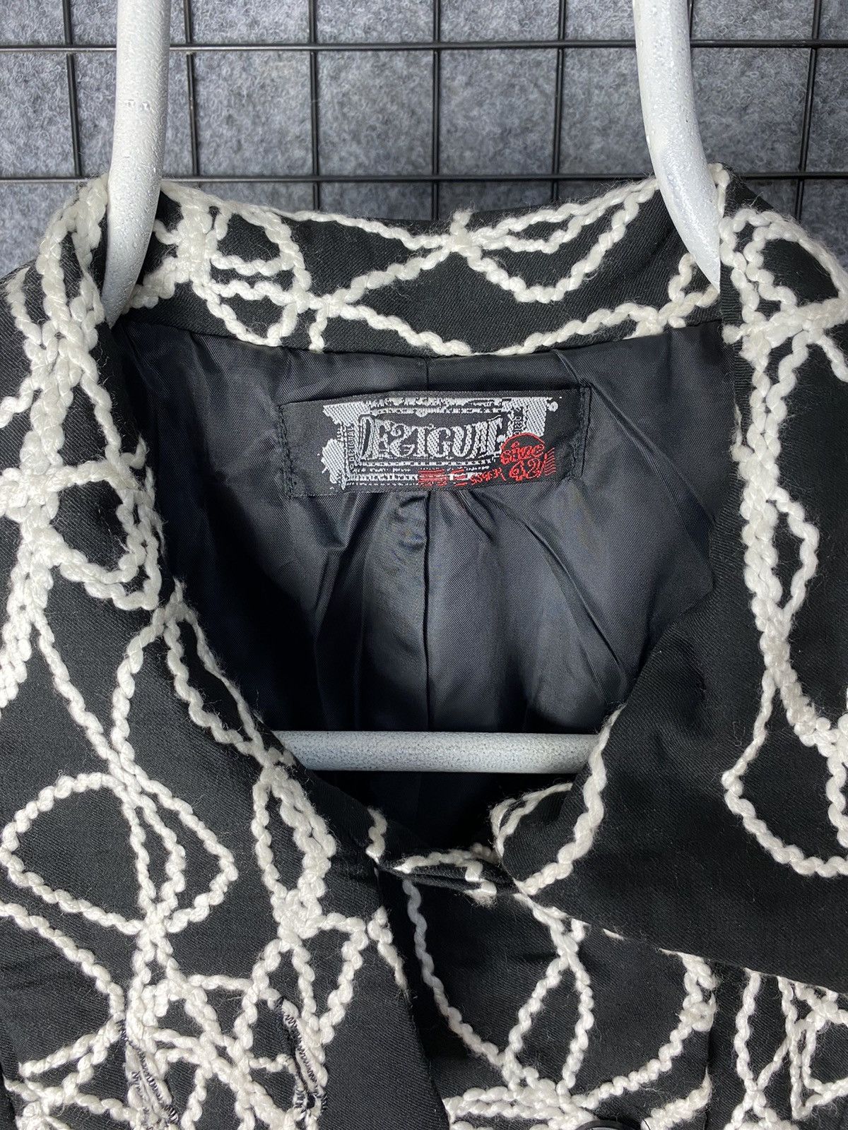 Desigual Desigual Stitched Embroidered Back Print Coat Size 42 Size M / US 6-8 / IT 42-44 - 2 Thumbnail